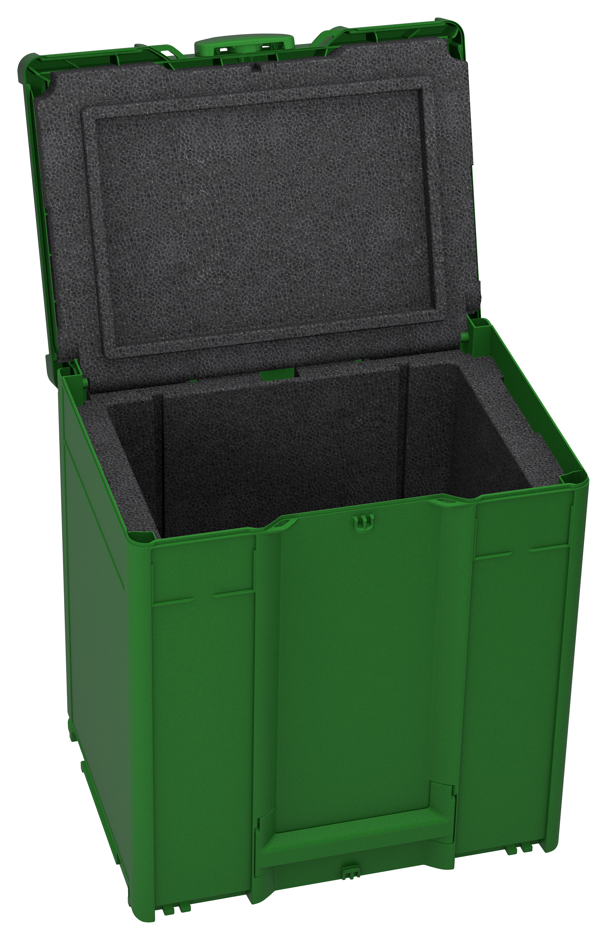 Korpus Farbe: Smaragdgrün (RAL 6001) - Griff Farbe: Smaragdgrün (RAL 6001) - Verschluss Farbe: Smaragdgrün (RAL 6001)