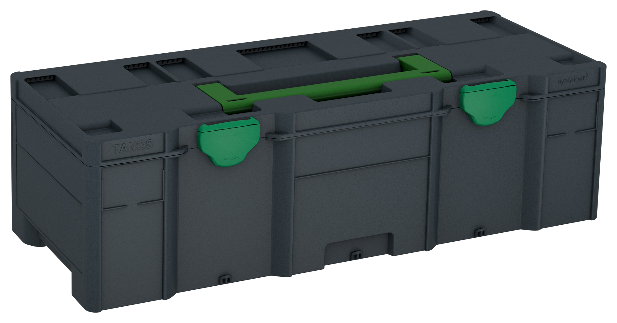 Corps Couleur: anthracite (RAL 7016) - Couleur de la poignée: vert émeraude (RAL 6001) - Couleur de la fermeture: vert signal (HKS 54 K)