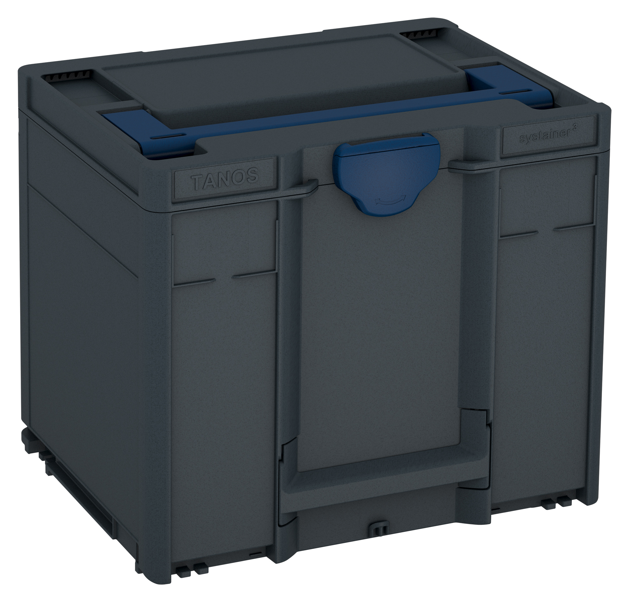 Korpus Farbe: Anthrazit (RAL 7016) - Griff Farbe: Saphirblau (RAL 5003) - Verschluss Farbe: Saphirblau (RAL 5003)