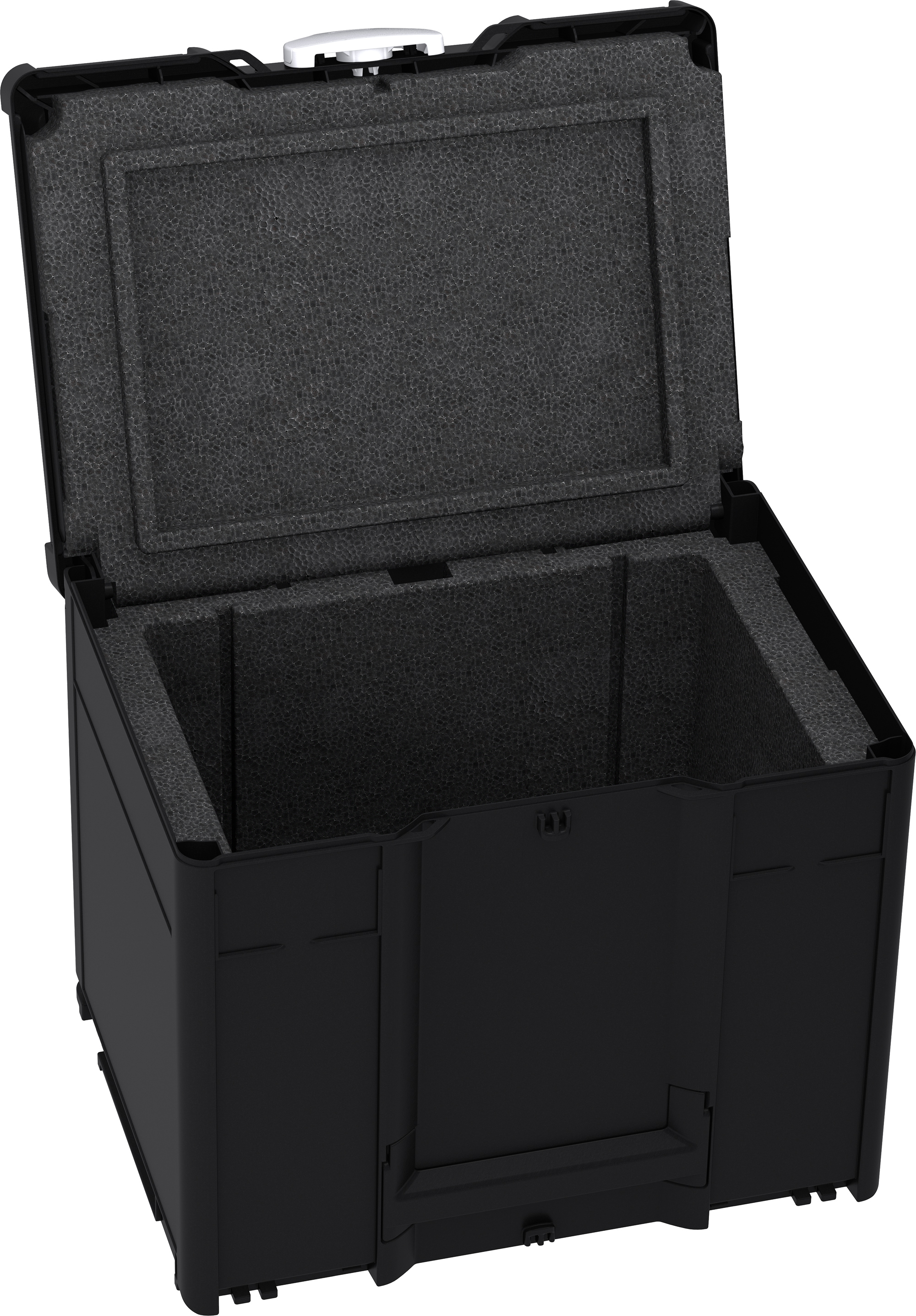 Corps Couleur: noir (RAL 9004) - Couleur de la poignée: noir (RAL 9004) - Couleur de la fermeture: gris clair (RAL 7035)