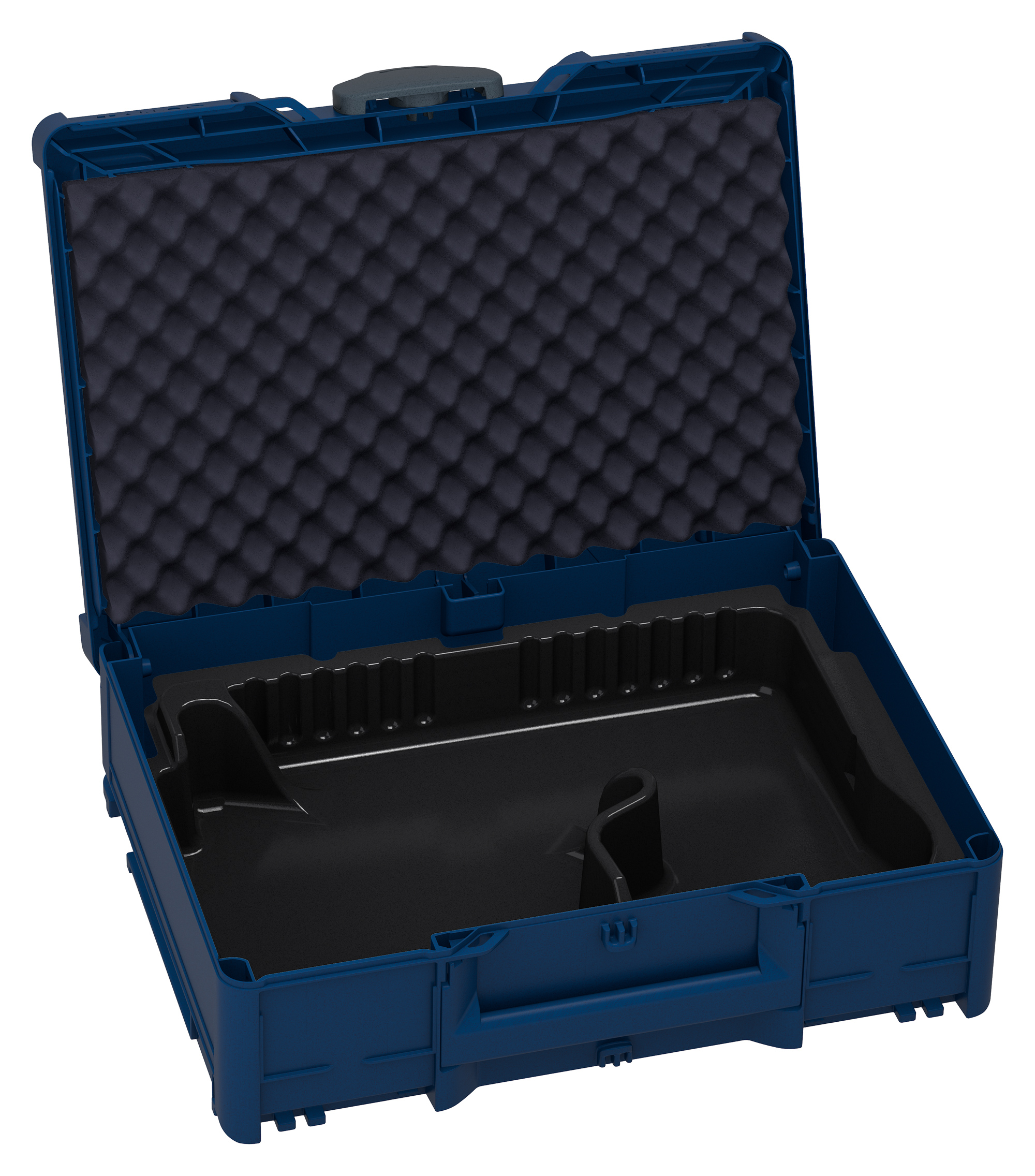 Korpus Farbe: Saphirblau (RAL 5003) - Griff Farbe: Saphirblau (RAL 5003) - Verschluss Farbe: Anthrazit (RAL 7016)