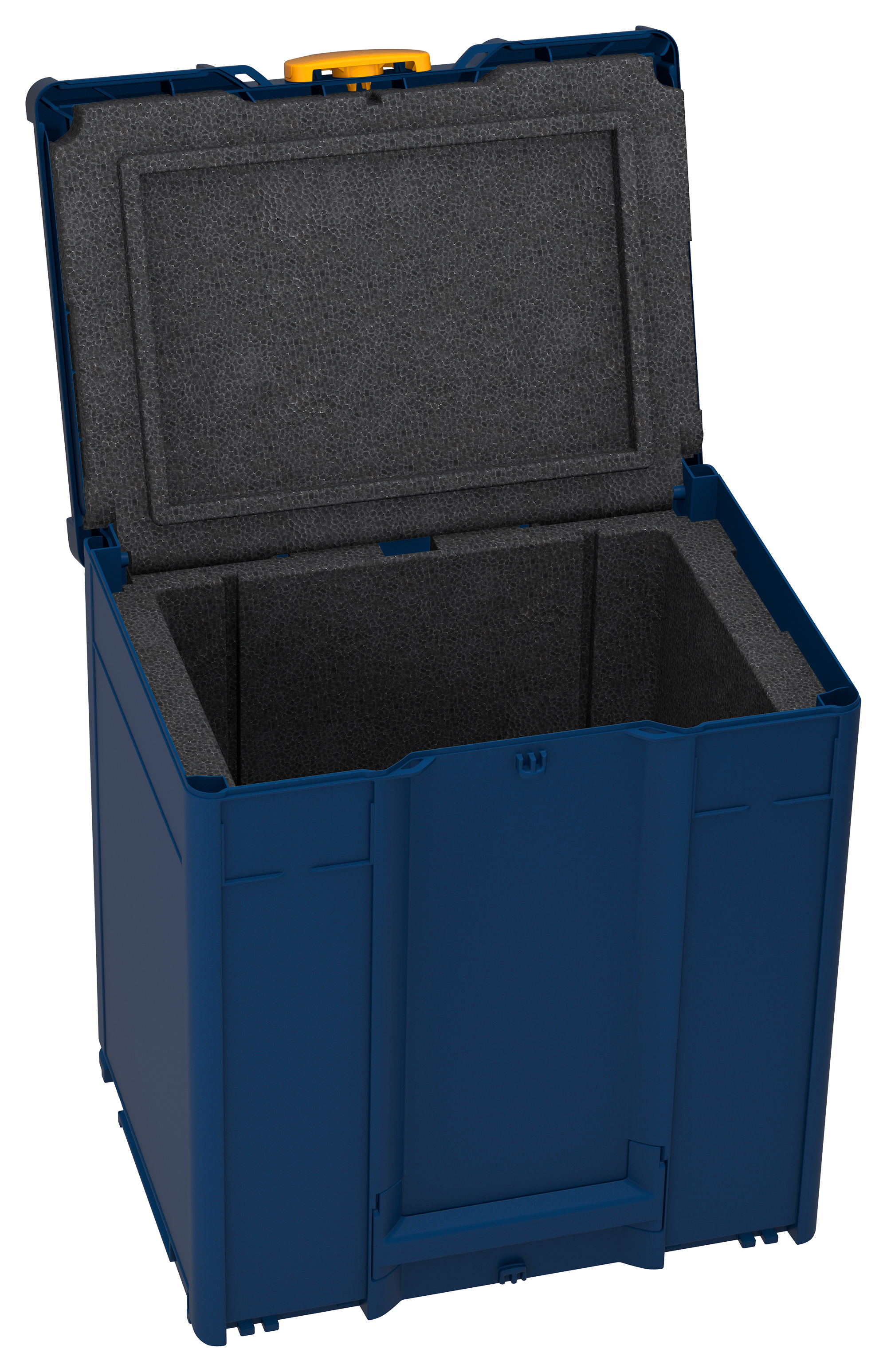 Korpus Farbe: Saphirblau (RAL 5003) - Griff Farbe: Saphirblau (RAL 5003) - Verschluss Farbe:  Narzissengelb (RAL 1007)