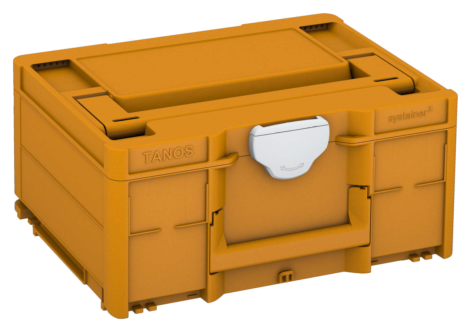 Kleur frame: Narcissengeel (RAL 1007) - Kleur handgreep: Narcissengeel (RAL 1007) - Kleur bevestigingsmiddel: Lichtgrijs (RAL 7035)