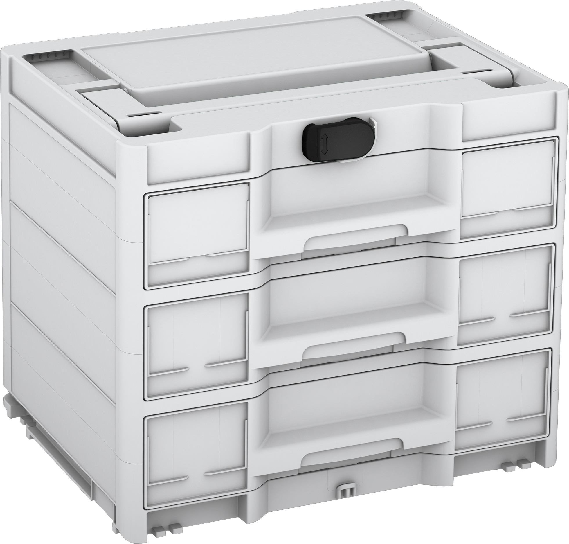 Kleur frame: Lichtgrijs (RAL 7035) - Kleur handgreep: Lichtgrijs (RAL 7035) - Kleur bevestigingsmiddel: Zwart (RAL 9004)