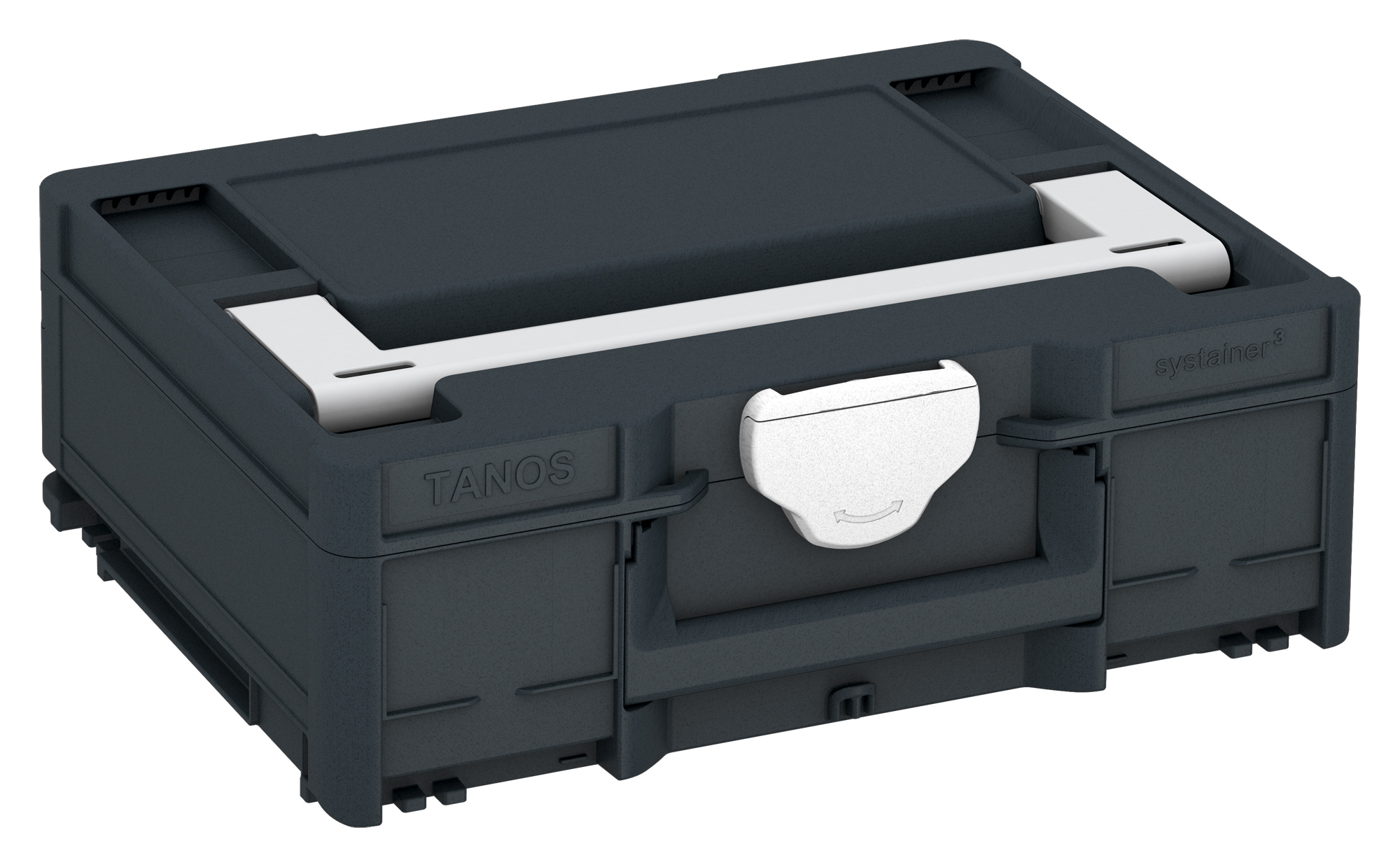 Corps Couleur: anthracite (RAL 7016) - Couleur de la poignée: gris clair (RAL 7035) - Couleur de la fermeture: blanc (RAL 9016)