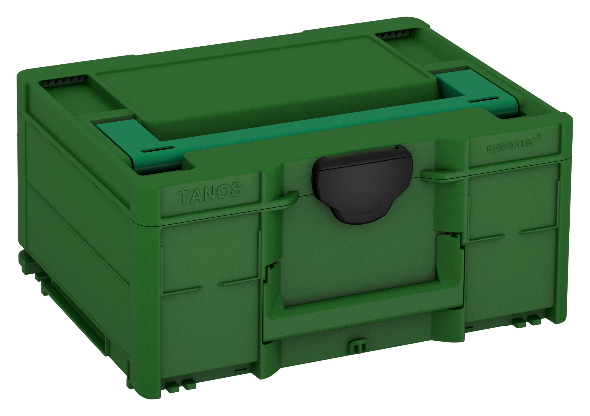 Korpus Farbe: Smaragdgrün (RAL 6001) - Griff Farbe: Signalgrün (HKS 54 K) - Verschluss Farbe: Schwarz (RAL 9004)