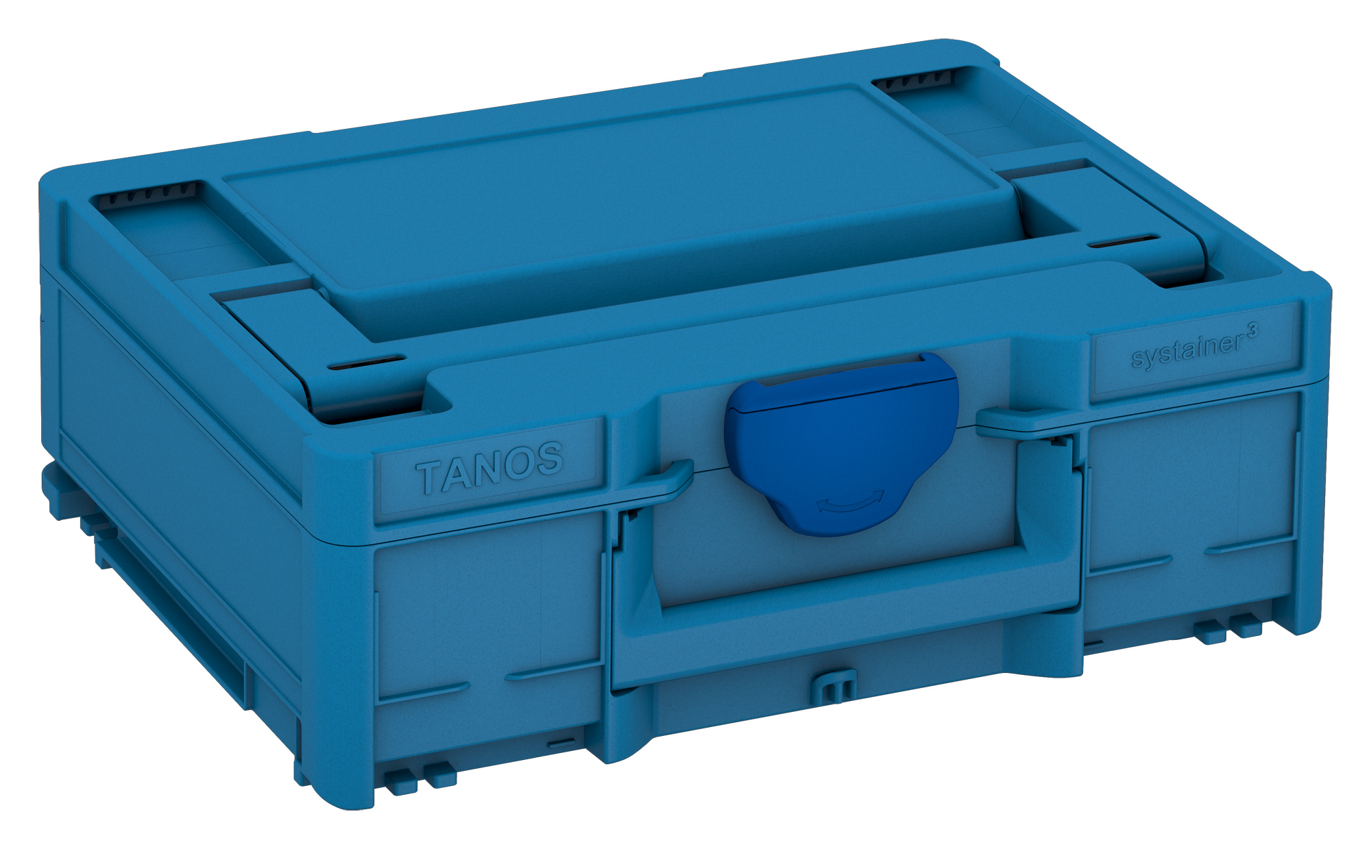 Korpus Farbe: Himmelblau (RAL 5015) - Griff Farbe: Himmelblau (RAL 5015) - Verschluss Farbe: Signalblau (HKS 43 K)