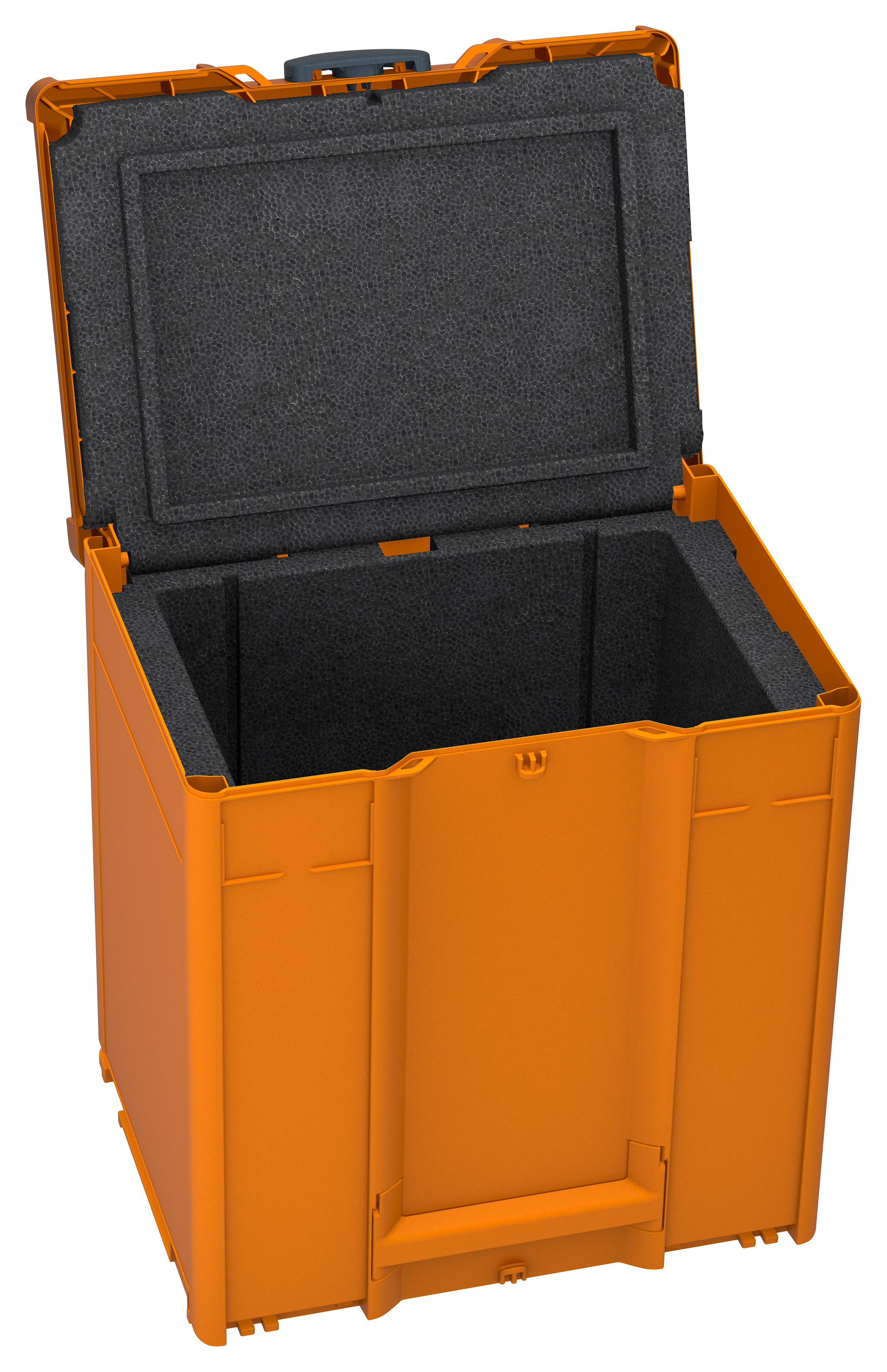 Corps Couleur: orange foncé (RAL 2011) - Couleur de la poignée: orange foncé (RAL 2011) - Couleur de la fermeture: anthracite (RAL 7016)