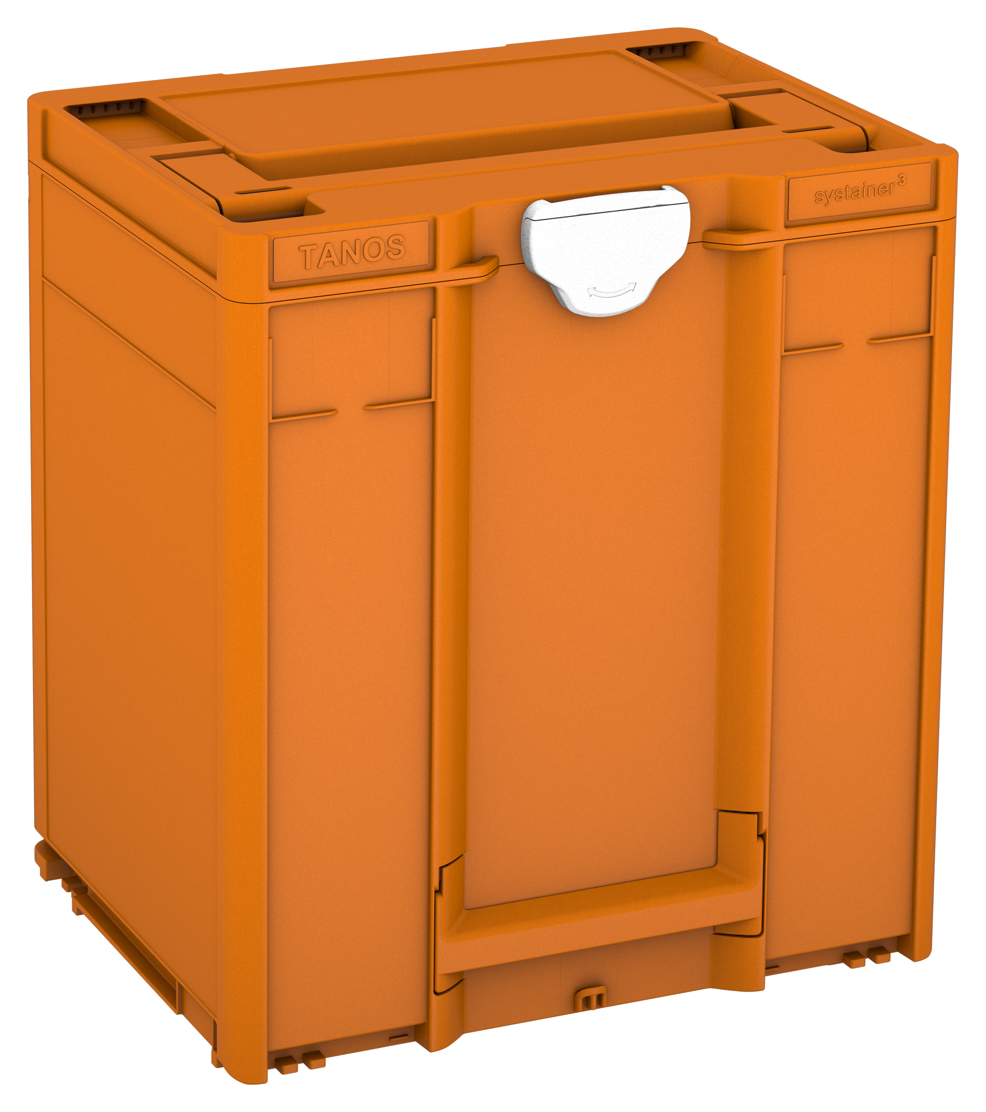 Corps Couleur: orange foncé (RAL 2011) - Couleur de la poignée: orange foncé (RAL 2011) - Couleur de la fermeture: blanc (RAL 9016)