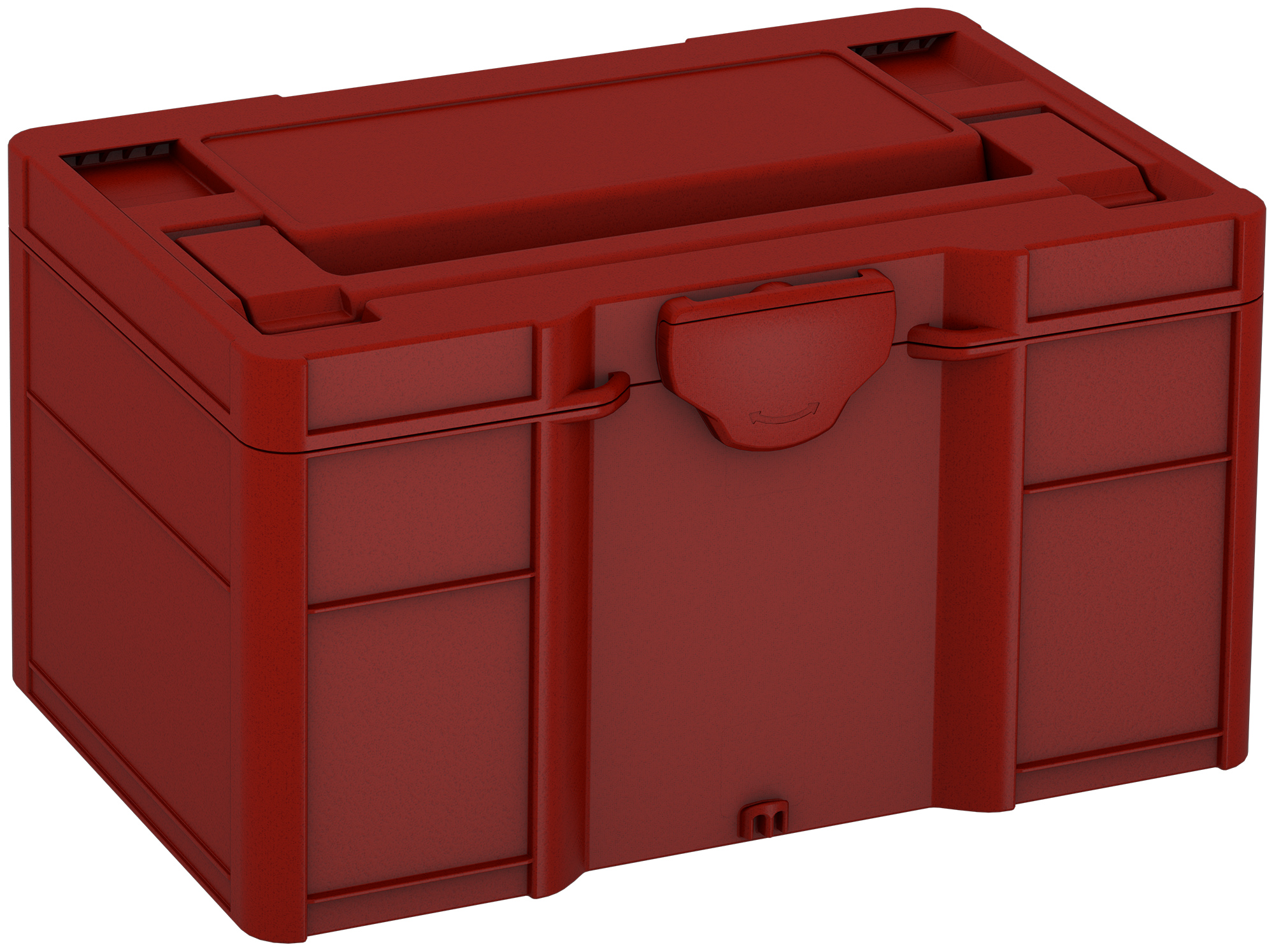 Korpus Farbe: Karminrot (RAL 3002) - Verschluss Farbe: Karminrot (RAL 3002) Korpus Farbe: Karminrot (RAL 3002) - Verschluss Farbe: Karminrot (RAL 3002)