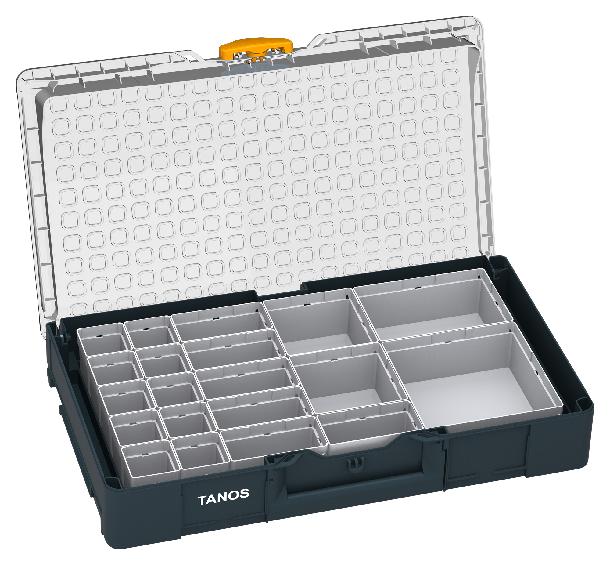 Corps Couleur: anthracite (RAL 7016) - Couleur de la fermeture: jaune narcisse (RAL 1007)