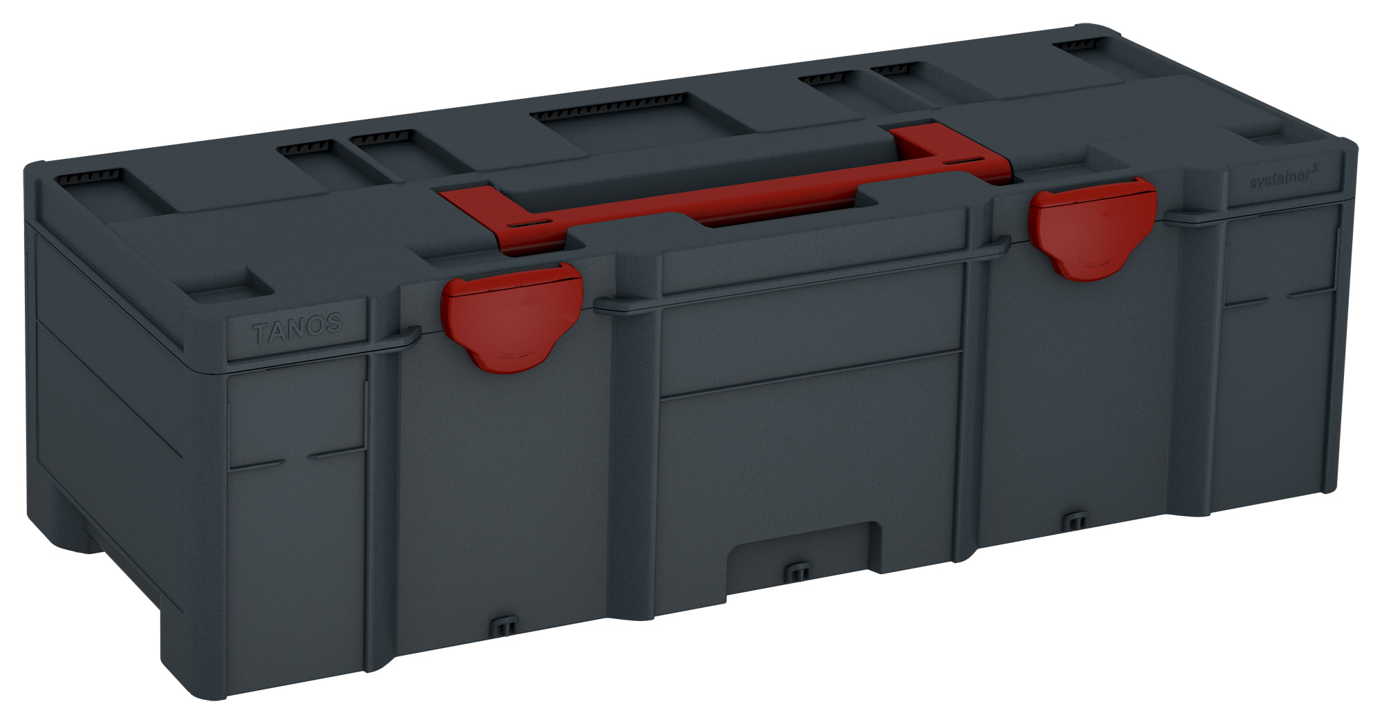 Corps Couleur: anthracite (RAL 7016) - Couleur de la poignée: rouge carmin (RAL 3002) - Couleur de la fermeture: rouge carmin (RAL 3002)