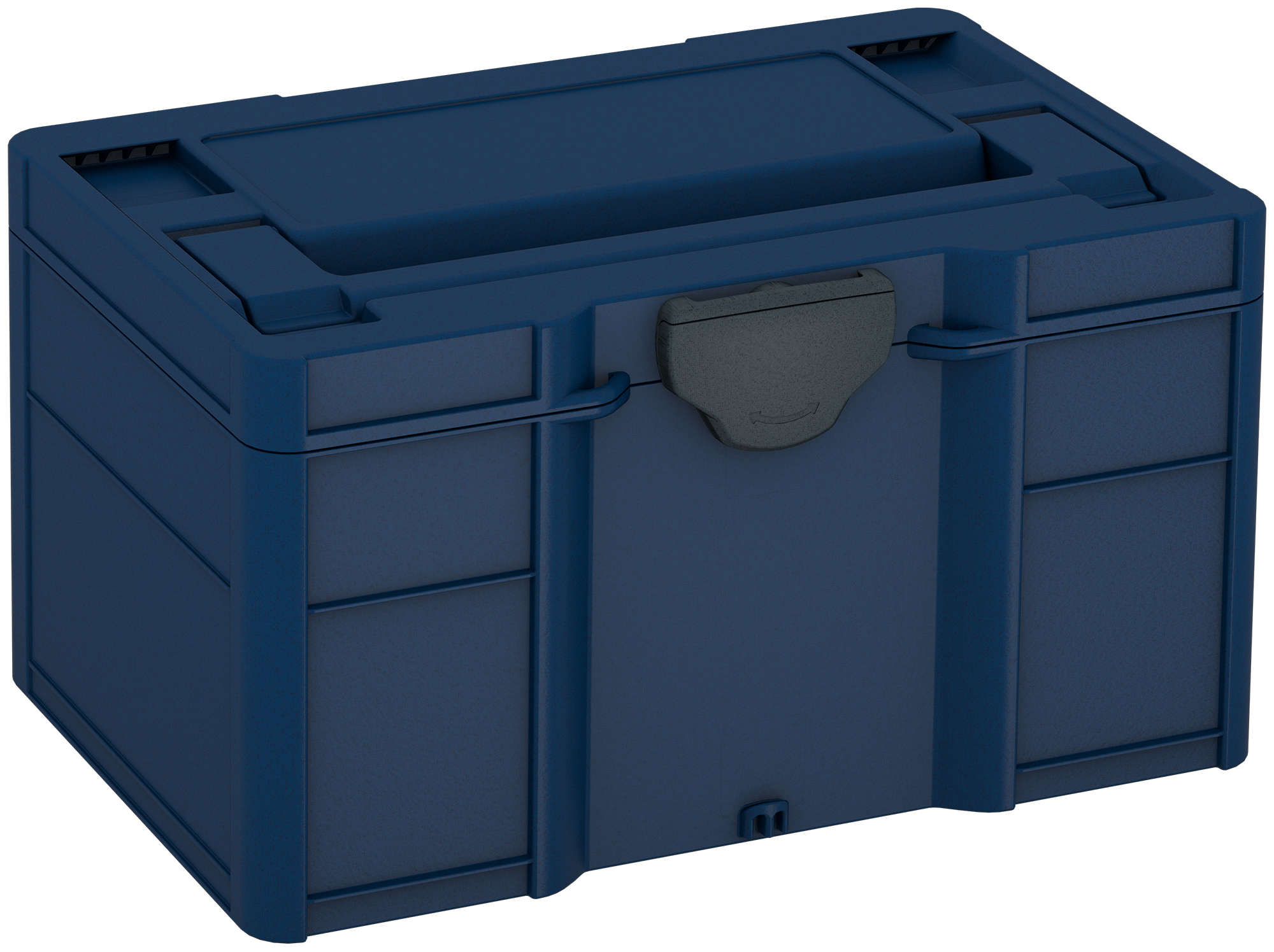 Corps Couleur: bleu saphir (RAL 5003) - Couleur de la fermeture: anthracite (RAL 7016)