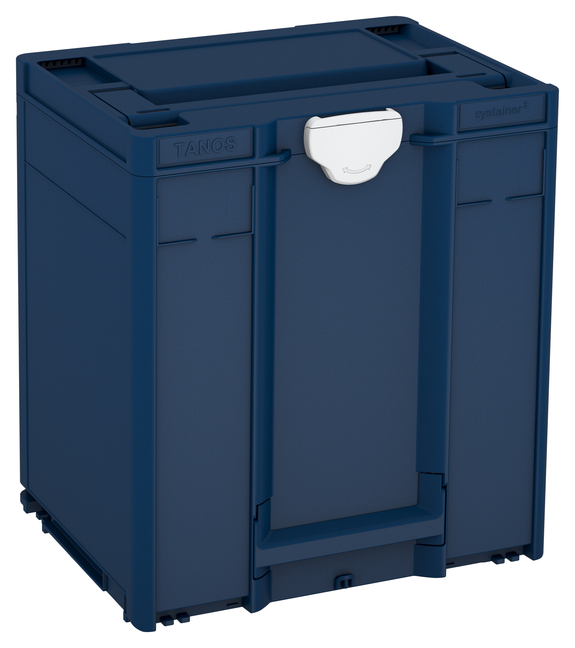 Corps Couleur: bleu saphir (RAL 5003) - Couleur de la poignée: bleu saphir (RAL 5003) - Couleur de la fermeture: gris clair (RAL 7035)