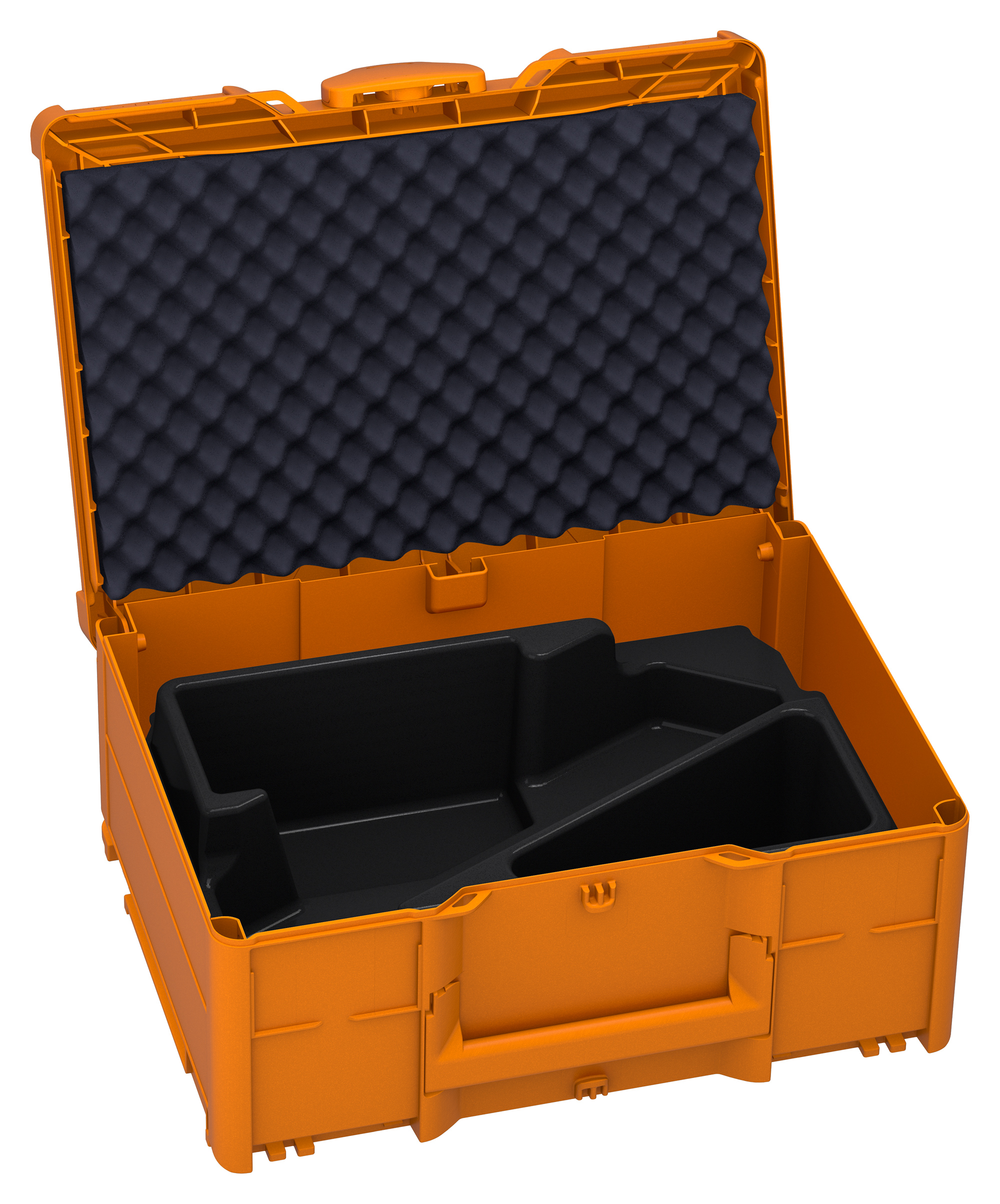 Corps Couleur: orange foncé (RAL 2011) - Couleur de la poignée: orange foncé (RAL 2011) - Couleur de la fermeture: orange foncé (RAL 2011)