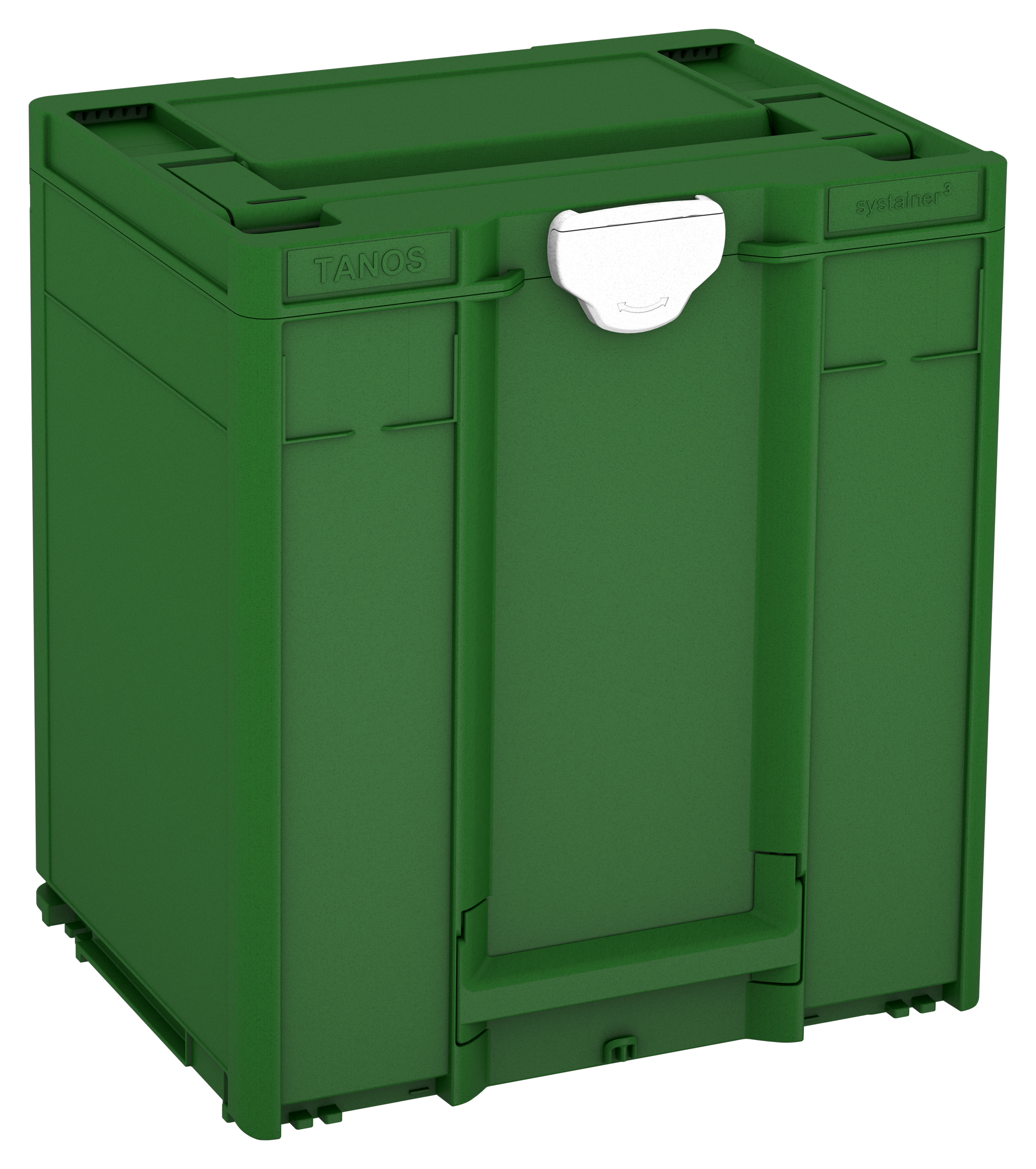 Corps Couleur: vert émeraude (RAL 6001) - Couleur de la poignée: vert émeraude (RAL 6001) - Couleur de la fermeture: blanc (RAL 9016)