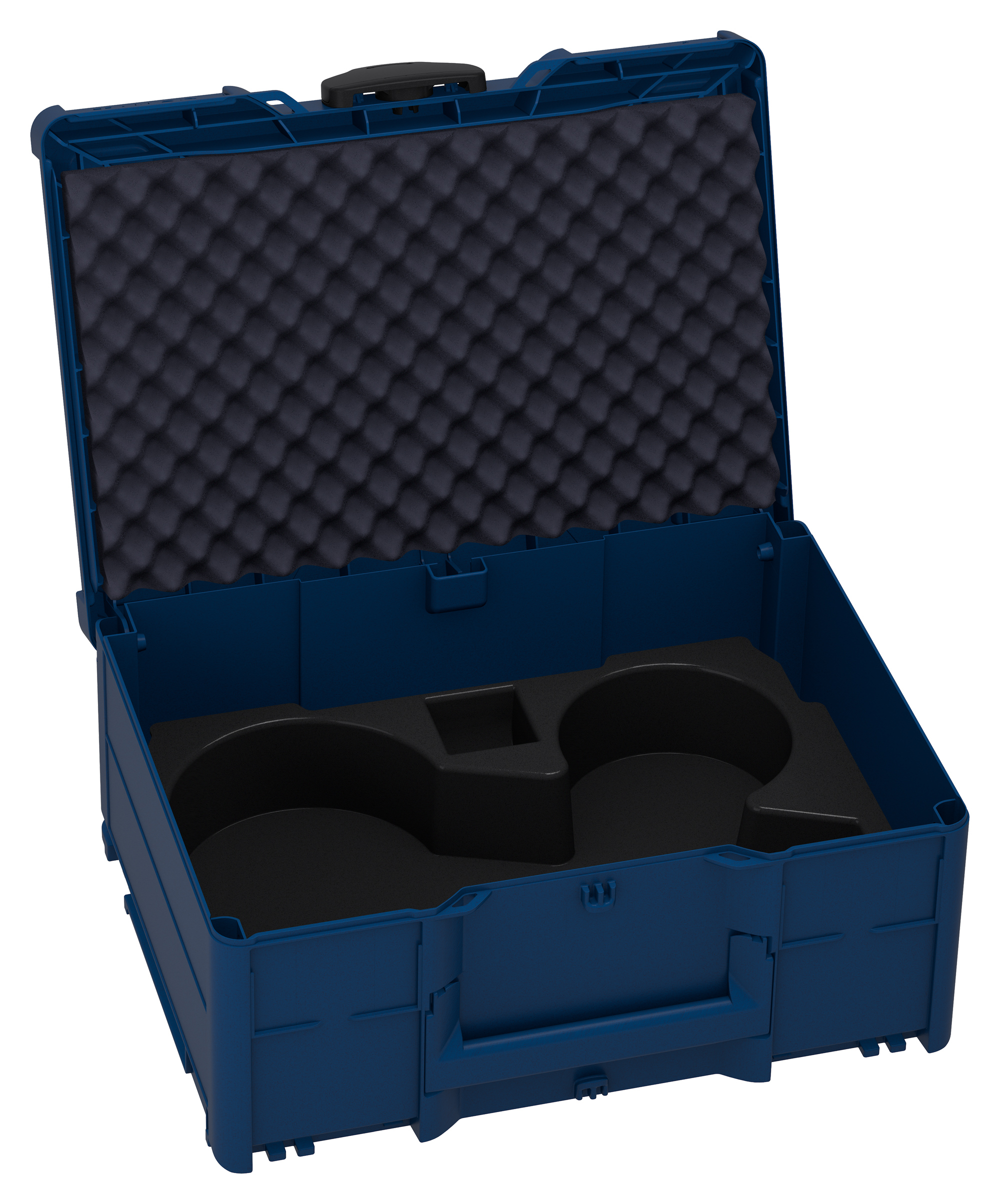 Korpus Farbe: Saphirblau (RAL 5003) - Griff Farbe: Saphirblau (RAL 5003) - Verschluss Farbe: Schwarz (RAL 9004)