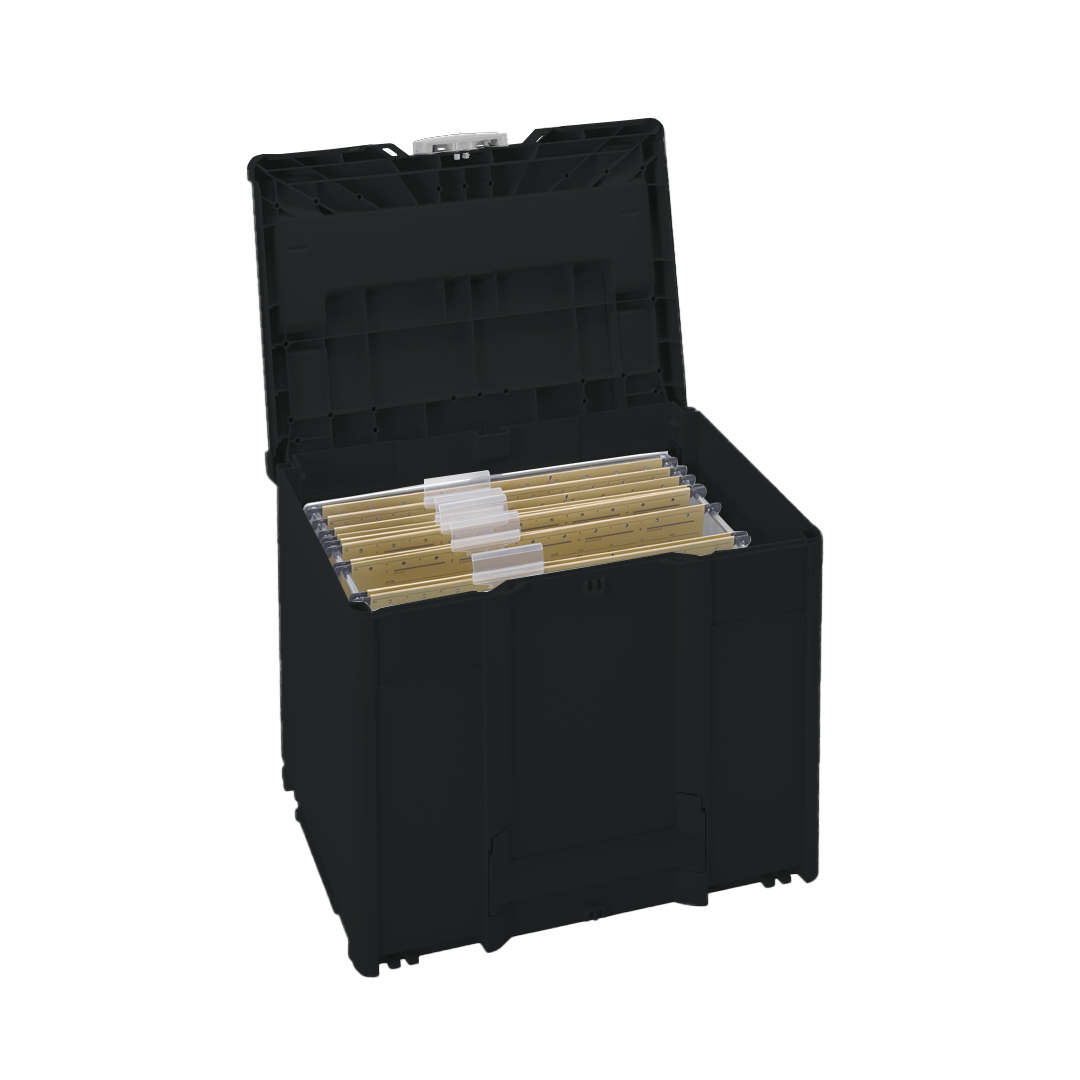 Kleur frame: Zwart (RAL 9004) - Kleur handgreep: Zwart (RAL 9004) - Kleur bevestigingsmiddel: Lichtgrijs (RAL 7035)