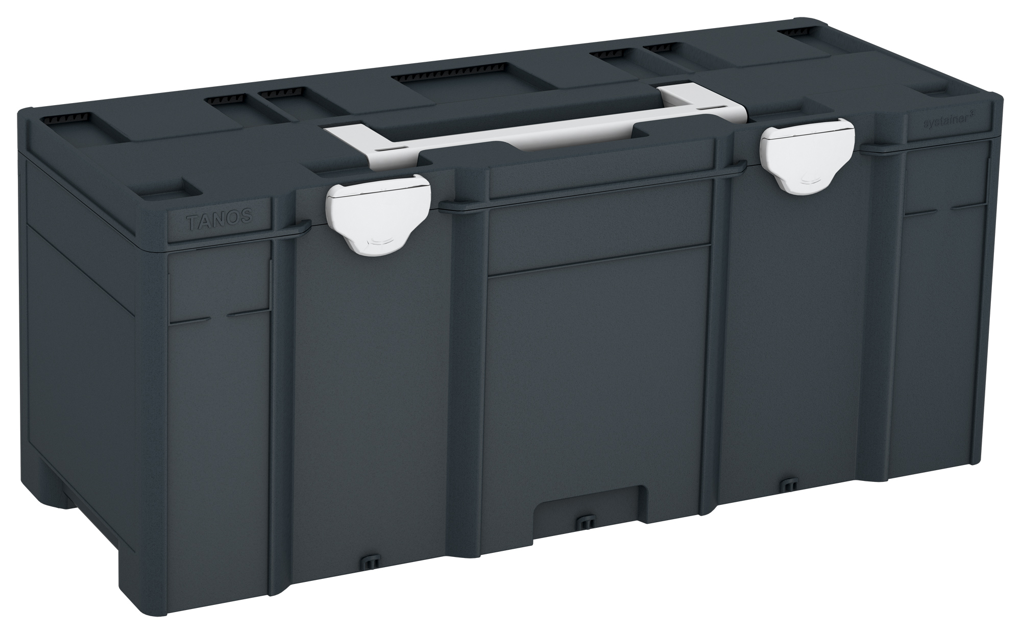 Corps Couleur: anthracite (RAL 7016) - Couleur de la poignée: gris clair (RAL 7035) - Couleur de la fermeture: gris clair (RAL 7035)