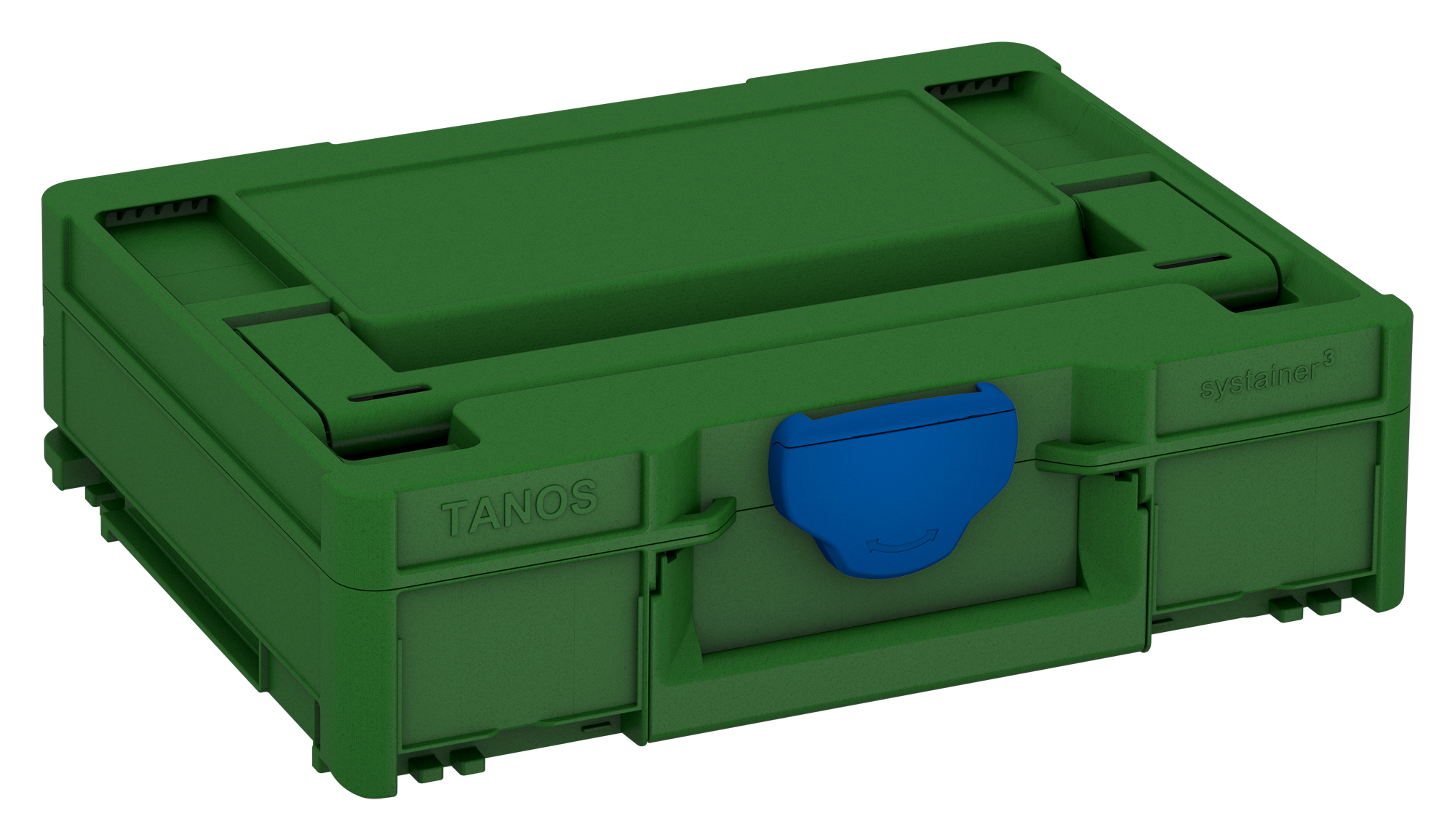 Corps Couleur: vert émeraude (RAL 6001) - Couleur de la poignée: vert émeraude (RAL 6001) - Couleur de la fermeture: bleu signal (HKS 43 K)