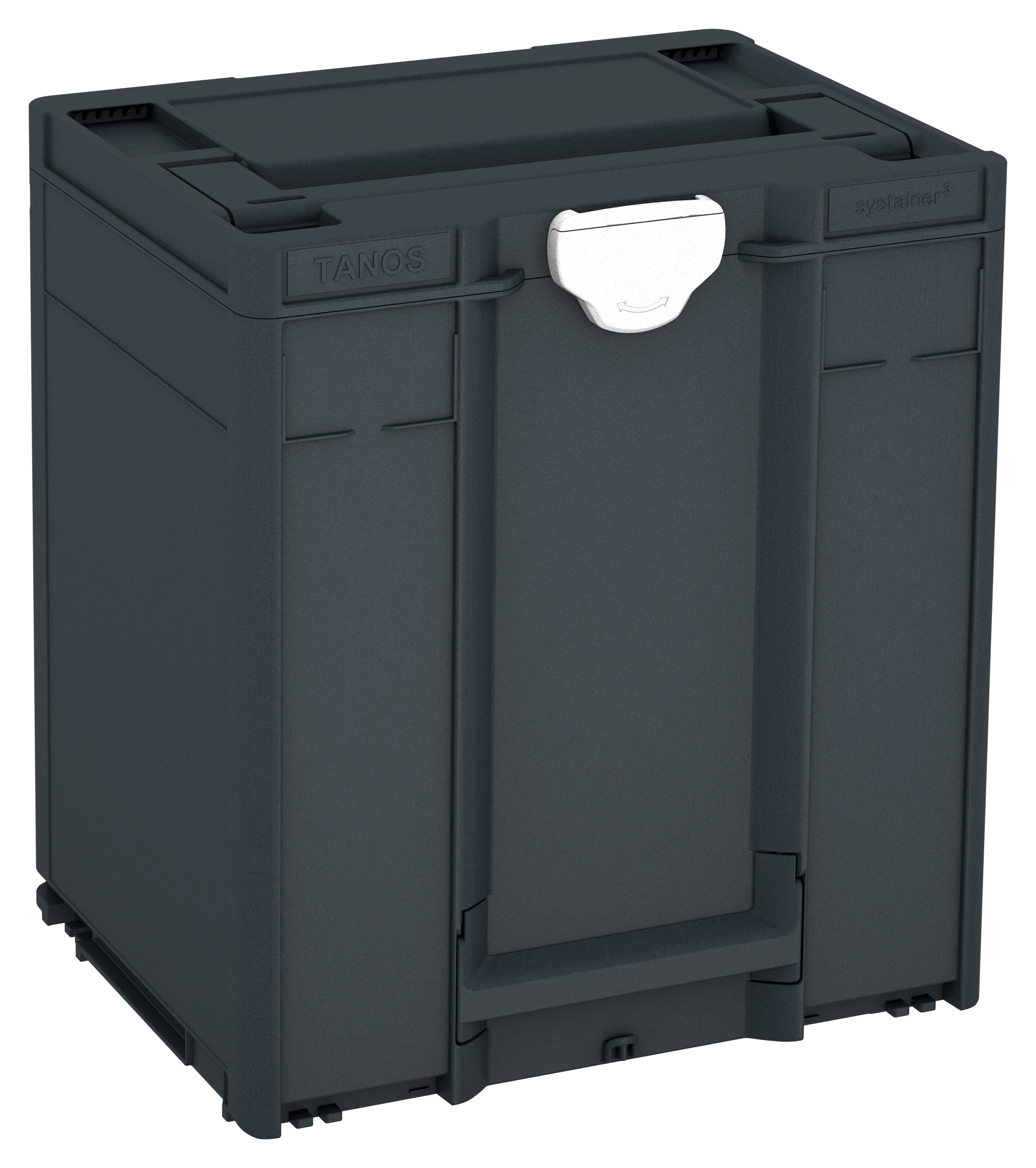 Corps Couleur: anthracite (RAL 7016) - Couleur de la poignée: anthracite (RAL 7016) - Couleur de la fermeture: blanc (RAL 9016)