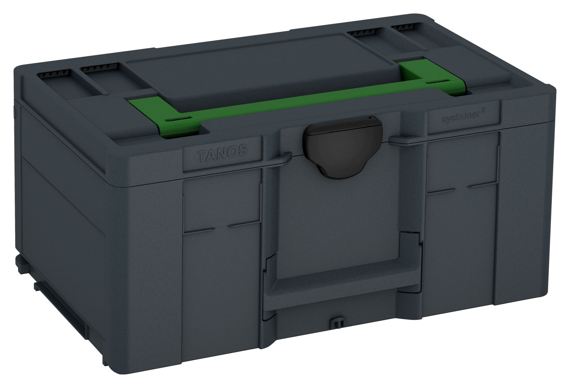 Corps Couleur: anthracite (RAL 7016) - Couleur de la poignée: vert émeraude (RAL 6001) - Couleur de la fermeture: noir (RAL 9004)