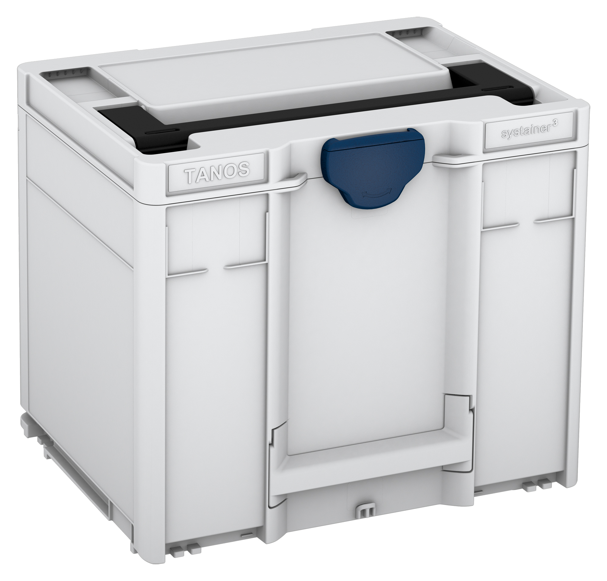 Corps Couleur: gris clair (RAL 7035) - Couleur de la poignée: noir (RAL 9004) - Couleur de la fermeture: bleu saphir (RAL 5003)