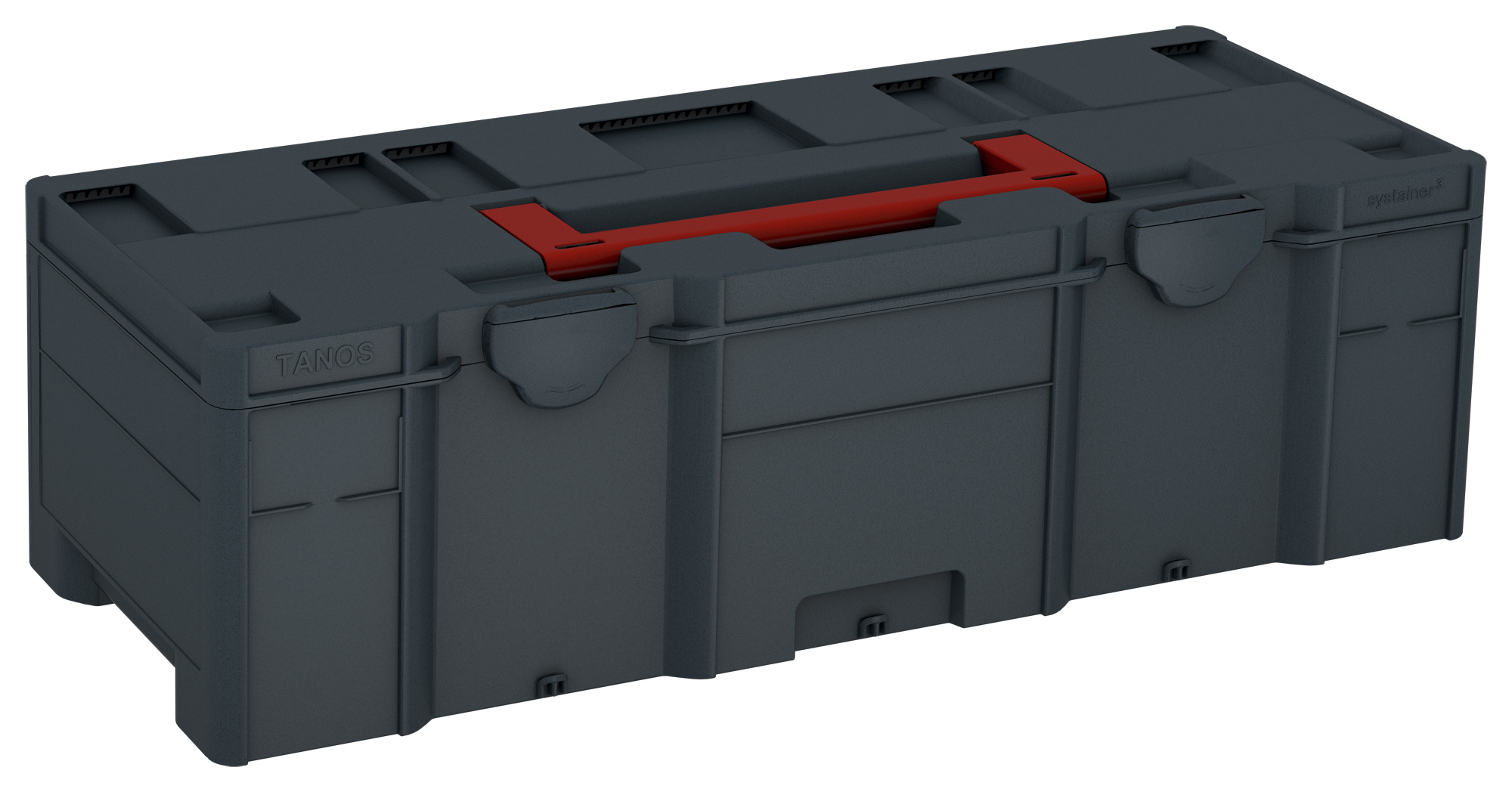 Corps Couleur: anthracite (RAL 7016) - Couleur de la poignée: rouge carmin (RAL 3002) - Couleur de la fermeture: anthracite (RAL 7016)