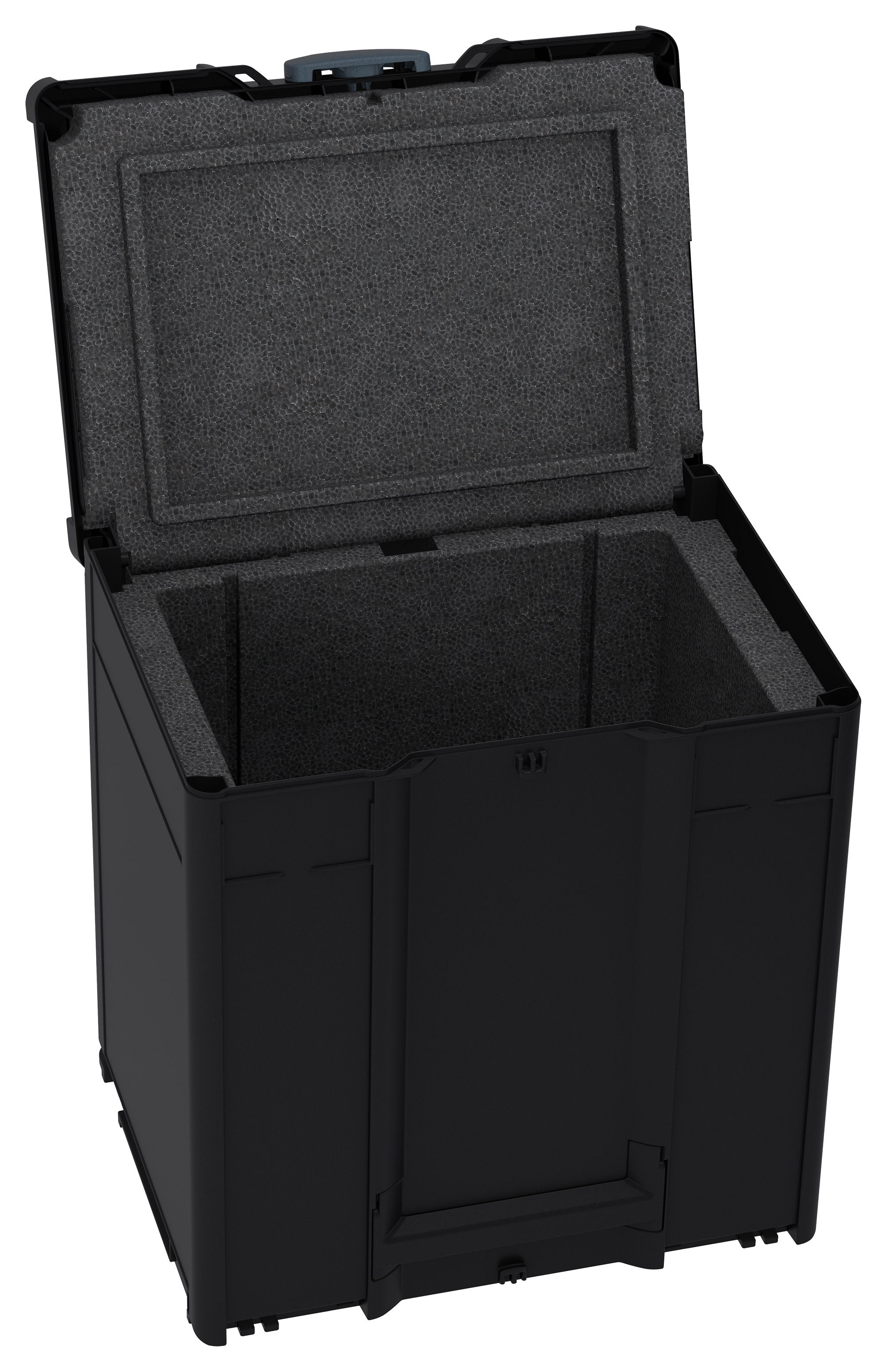 Corps Couleur: noir (RAL 9004) - Couleur de la poignée: jaune narcisse (RAL 1007) - Couleur de la fermeture: anthracite (RAL 7016)