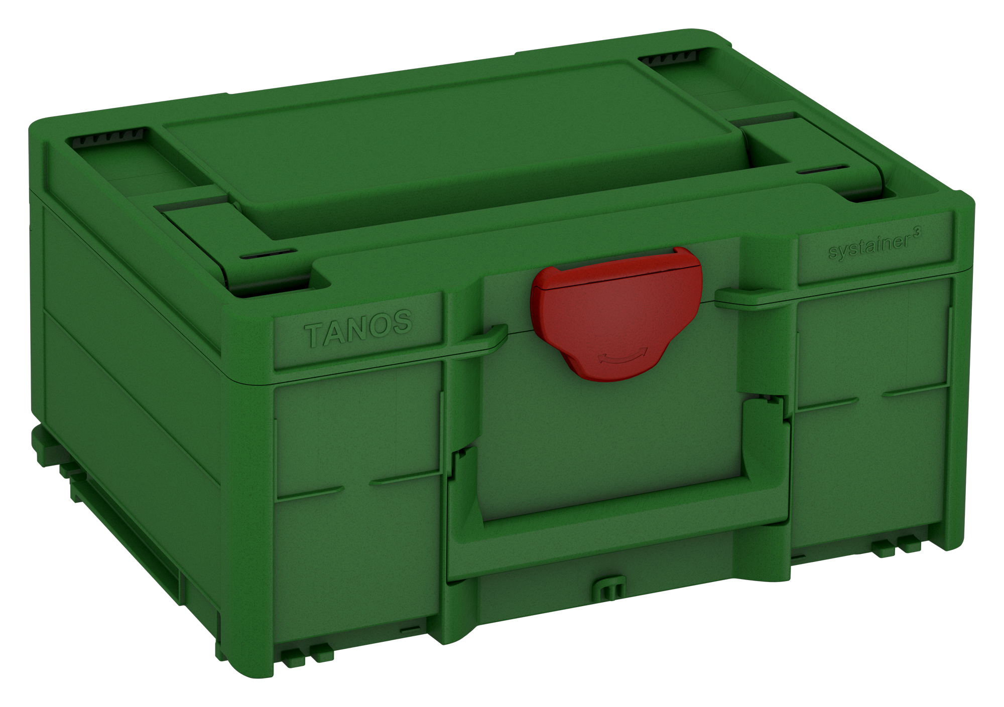 Korpus Farbe: Smaragdgrün (RAL 6001) - Griff Farbe: Smaragdgrün (RAL 6001) - Verschluss Farbe: Karminrot (RAL 3002)