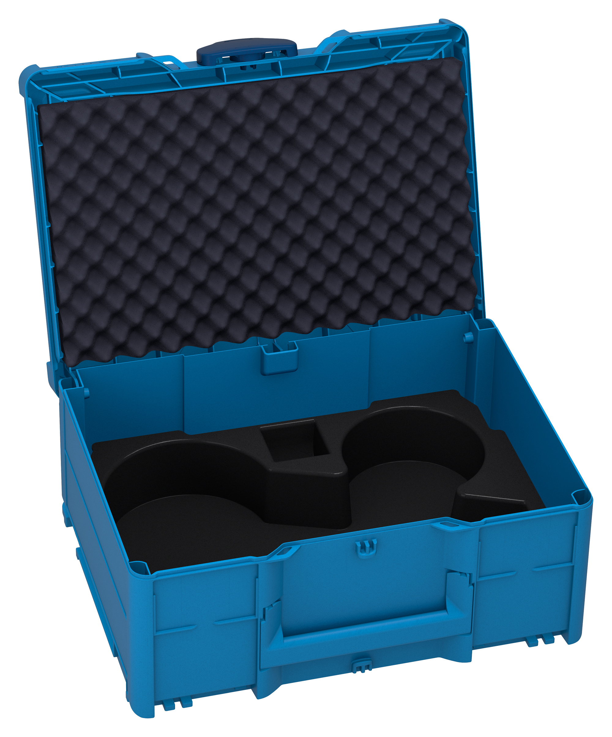 Korpus Farbe: Himmelblau (RAL 5015) - Griff Farbe: Himmelblau (RAL 5015) - Verschluss Farbe: Saphirblau (RAL 5003)