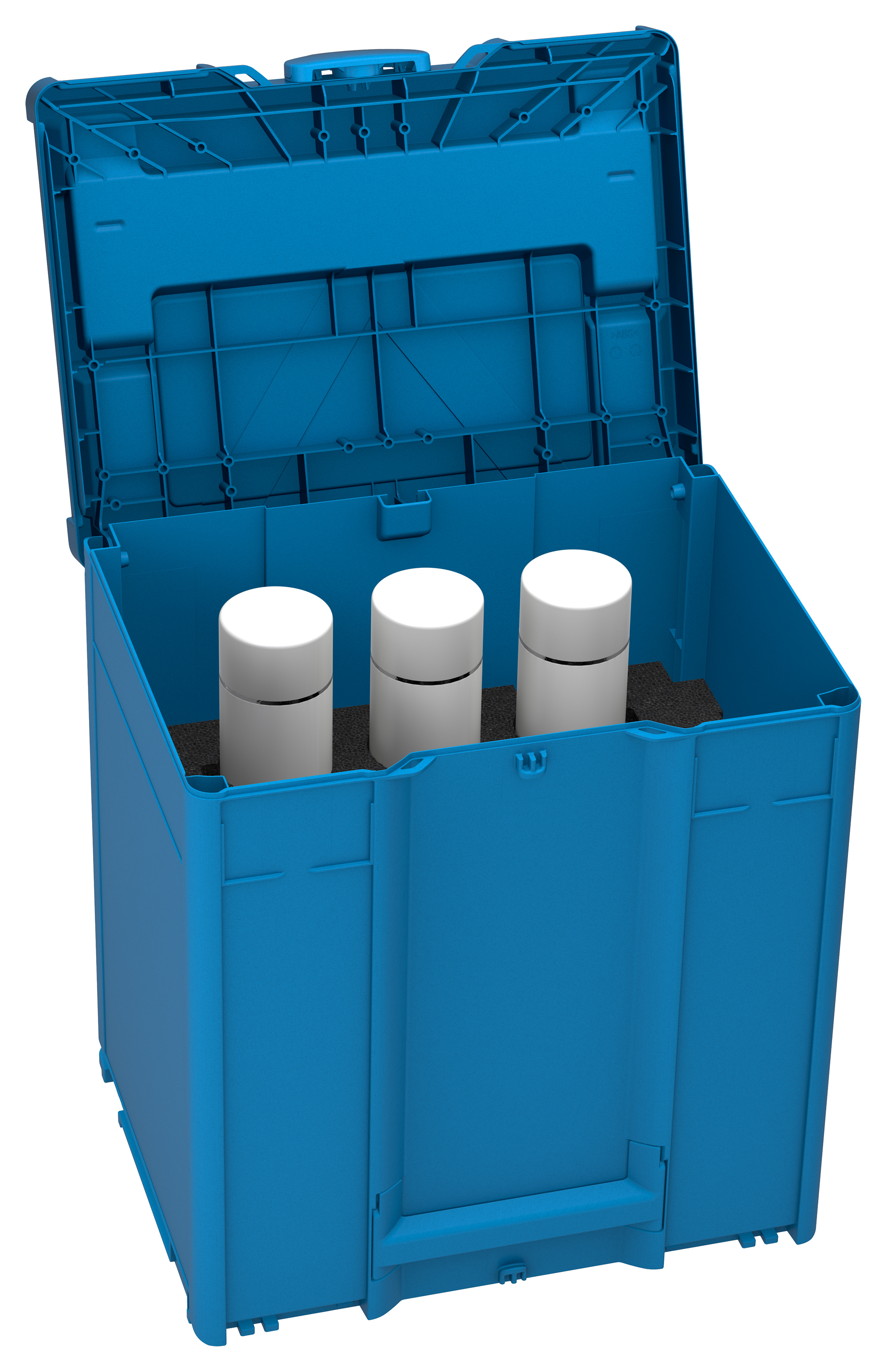 Korpus Farbe: Himmelblau (RAL 5015) - Griff Farbe: Himmelblau (RAL 5015) - Verschluss Farbe: Himmelblau (RAL 5015)