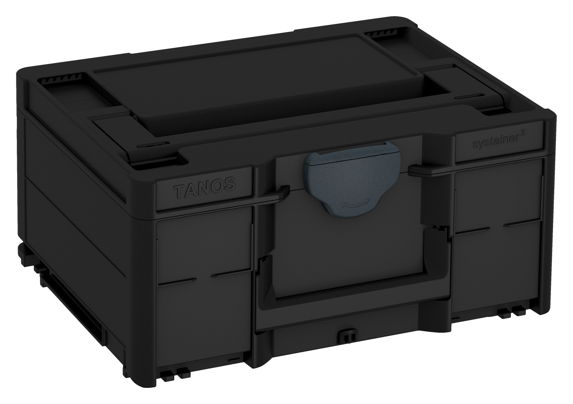 Korpus Farbe: Schwarz (RAL 9004) - Griff Farbe: Schwarz (RAL 9004) - Verschluss Farbe: Anthrazit (RAL 7016)