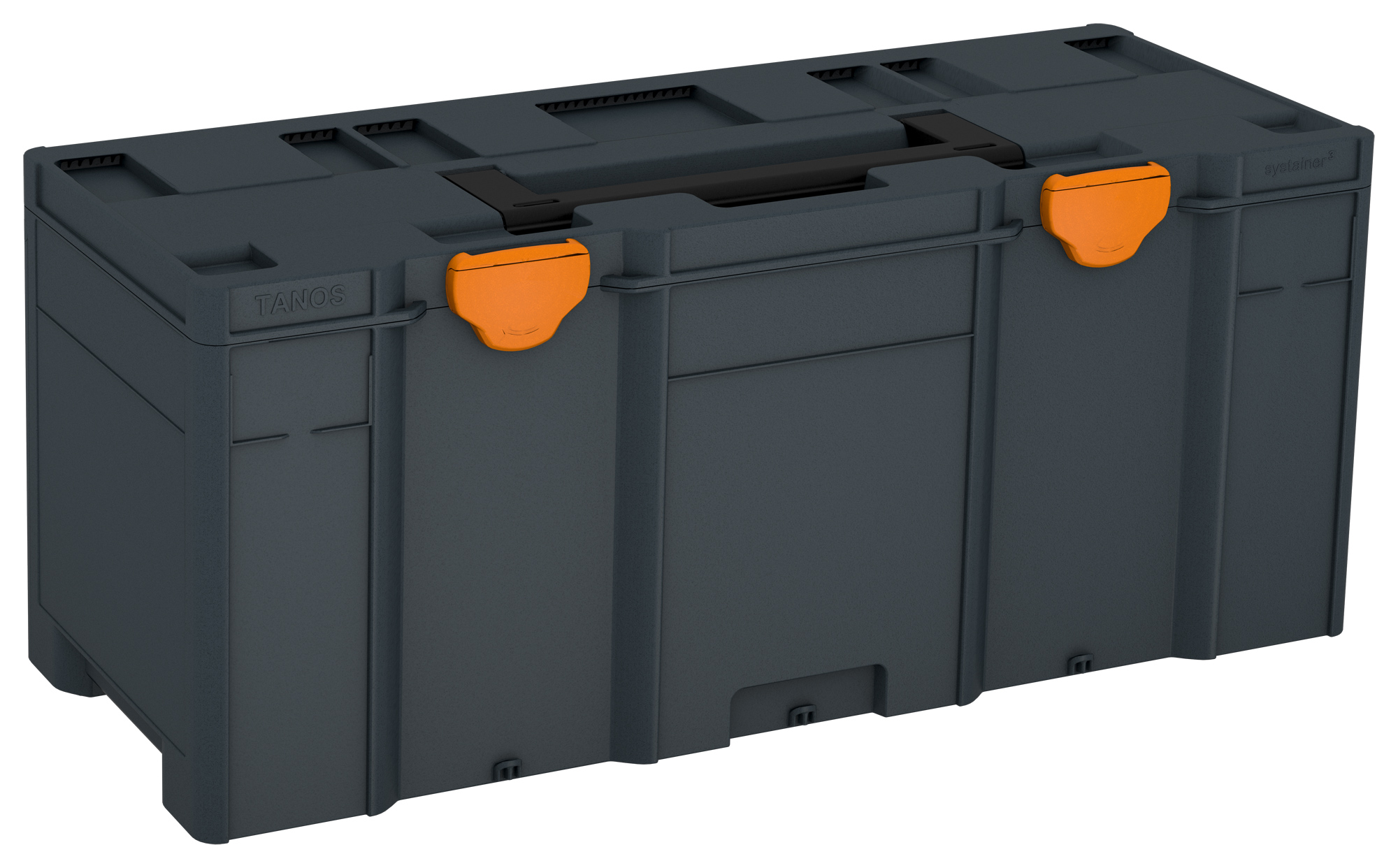 Corps Couleur: anthracite (RAL 7016) - Couleur de la poignée: noir (RAL 9004) - Couleur de la fermeture: orange foncé (RAL 2011)