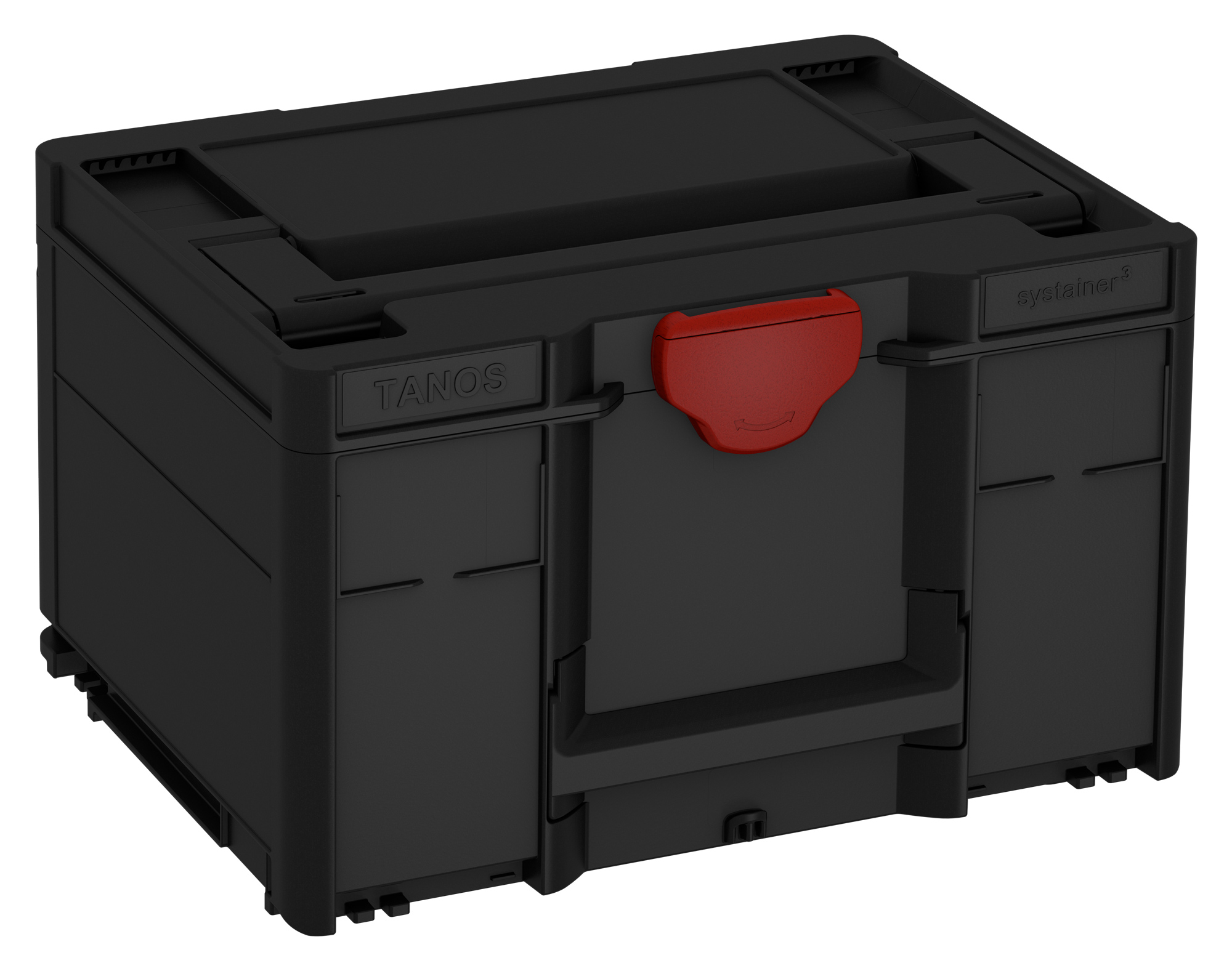 Corps Couleur: noir (RAL 9004) - Couleur de la poignée: noir (RAL 9004) - Couleur de la fermeture: rouge carmin (RAL 3002)