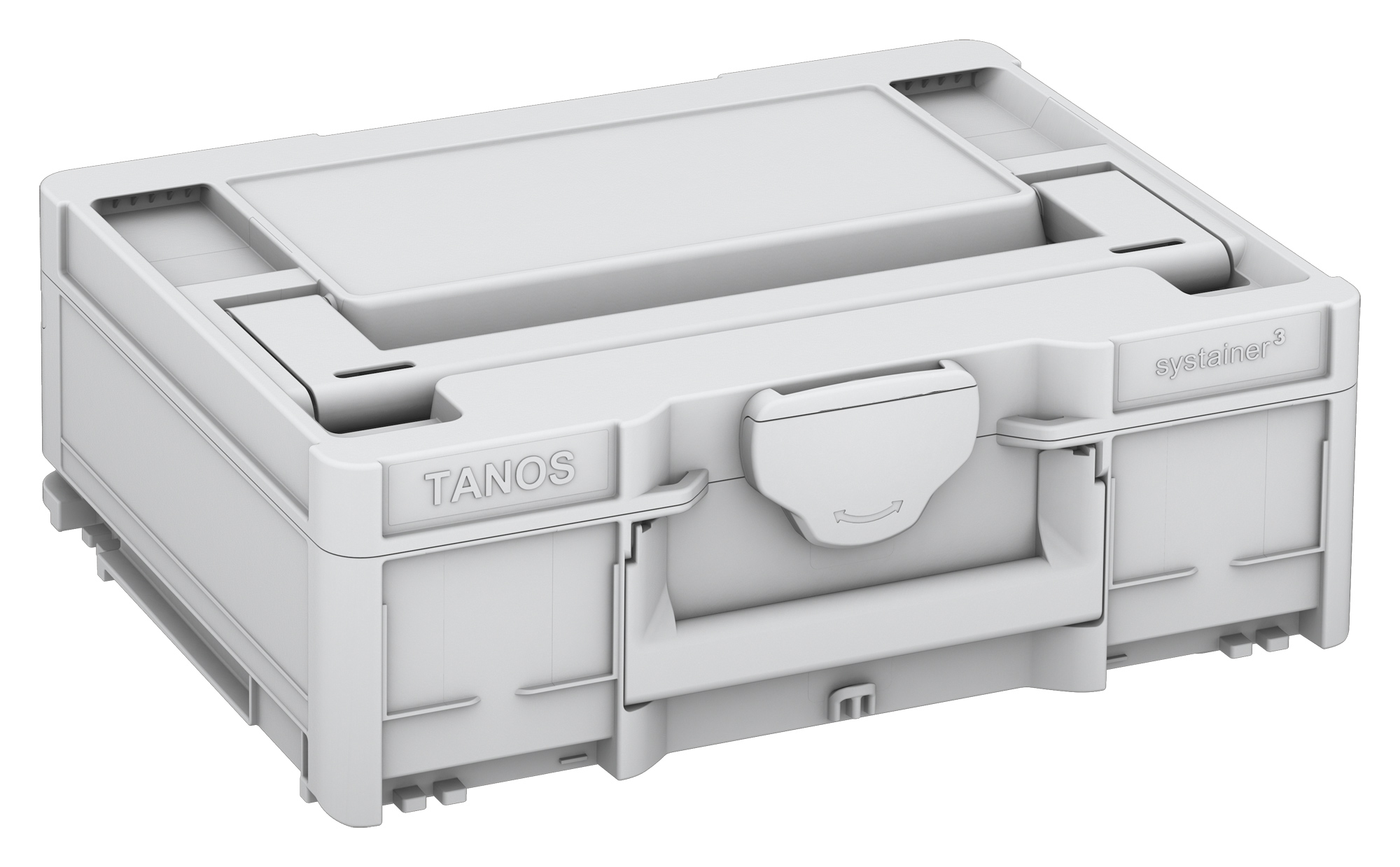 Systainer³ M 137 - Korpus Farbe: Lichtgrau (RAL 7035) - Griff Farbe: Lichtgrau (RAL 7035) - Verschluss Farbe:  Lichtgrau (RAL 7035)