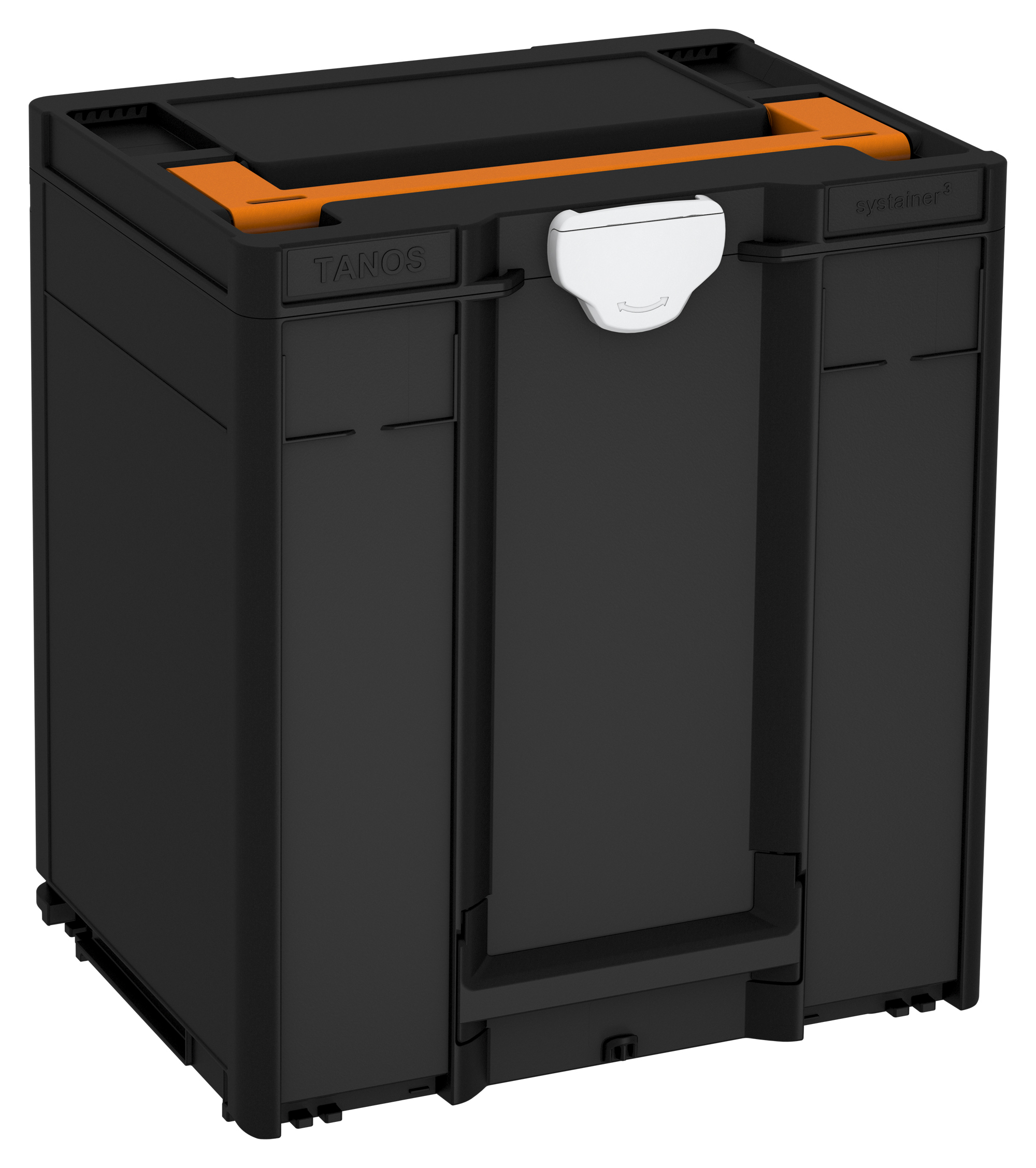 Corps Couleur: noir (RAL 9004) - Couleur de la poignée: orange foncé (RAL 2011) - Couleur de la fermeture: gris clair (RAL 7035)