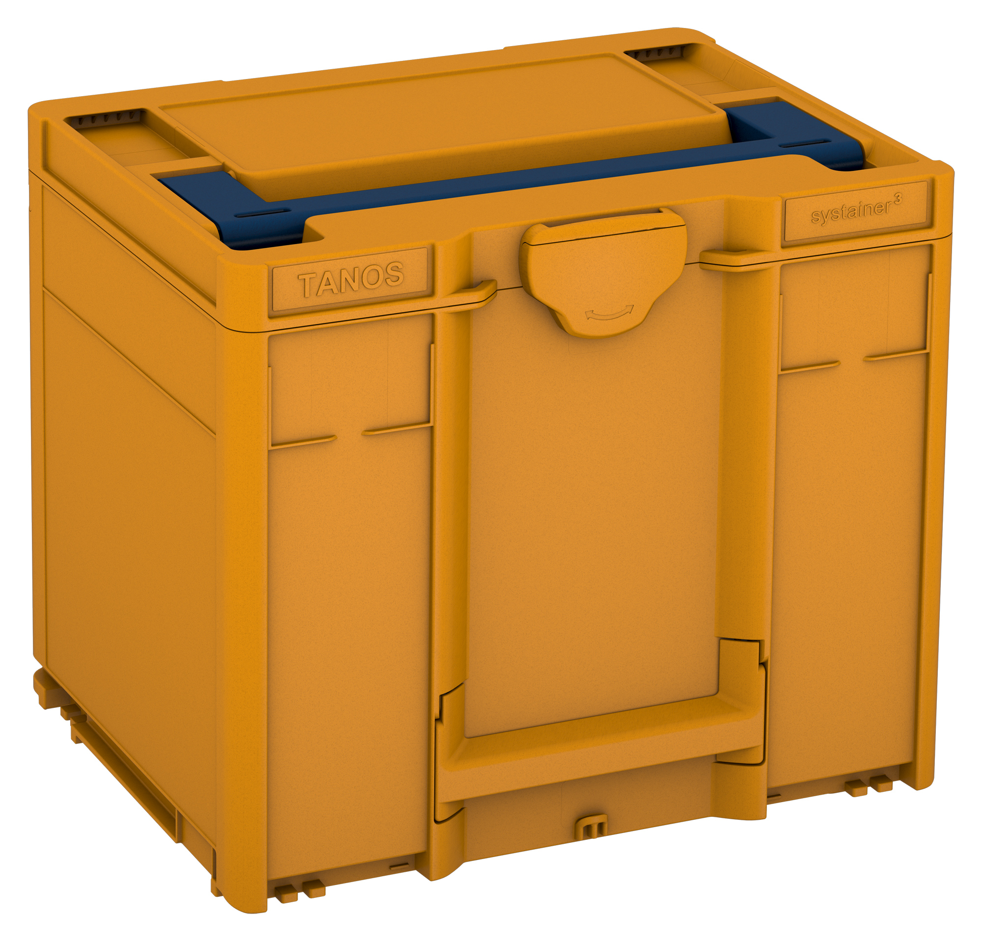 Corps Couleur: jaune narcisse (RAL 1007) - Couleur de la poignée: bleu saphir (RAL 5003) - Couleur de la fermeture: jaune narcisse (RAL 1007)