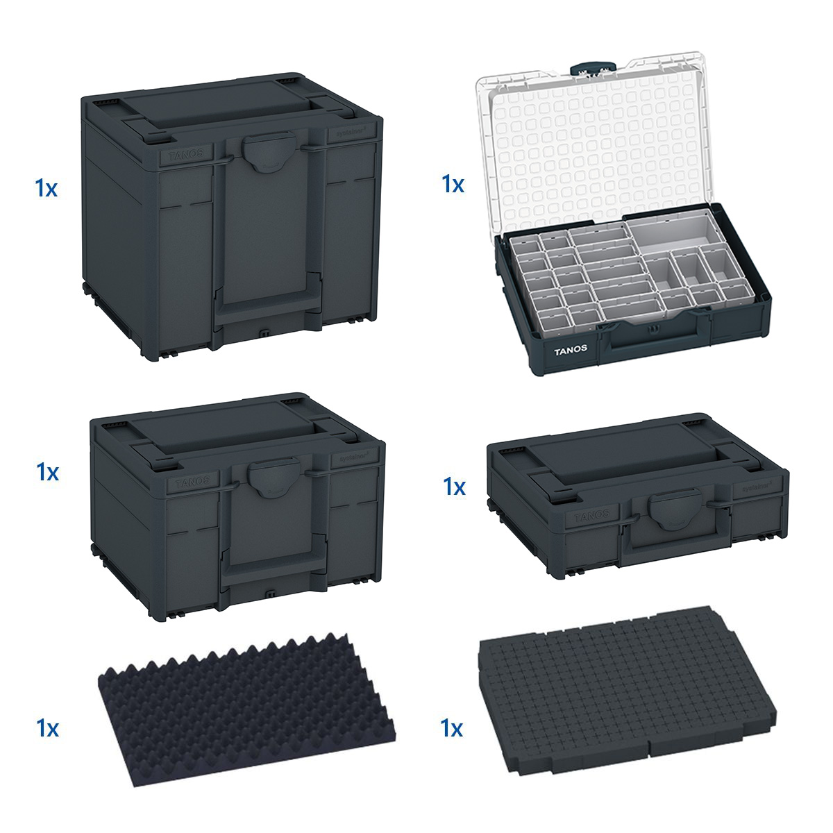 Systainer³ kit de démarrage petit, anthracite