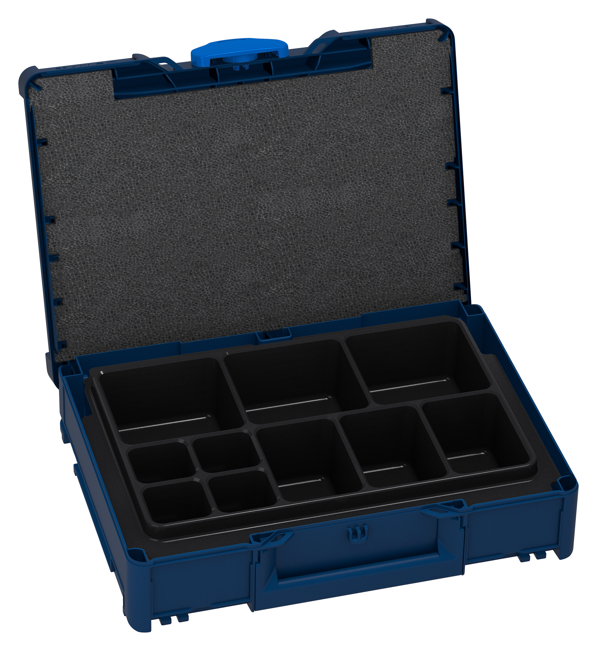 Korpus Farbe: Saphirblau (RAL 5003) - Griff Farbe: Saphirblau (RAL 5003) - Verschluss Farbe: Signalblau (HKS 43 K)