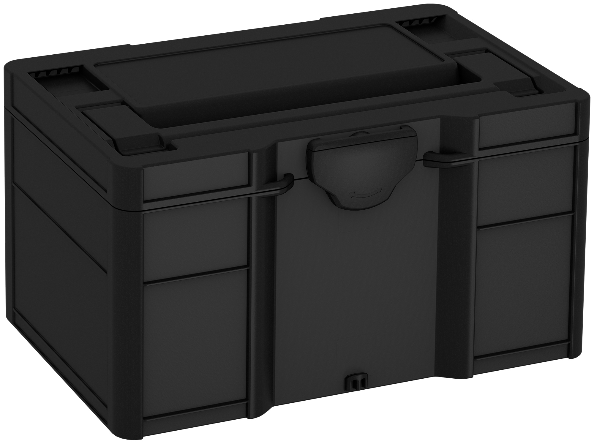 Korpus Farbe: Schwarz (RAL 9004) - Verschluss Farbe: Schwarz (RAL 9004) Korpus Farbe: Schwarz (RAL 9004) - Verschluss Farbe: Schwarz (RAL 9004)