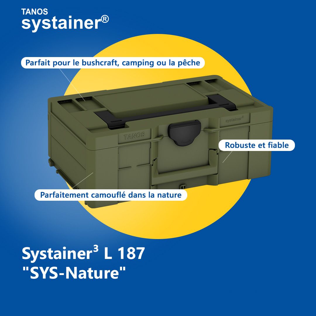 Tanos 83000016 Systainer III XXL 237 Boîte De Transport, Durable ABS, Spacieuse